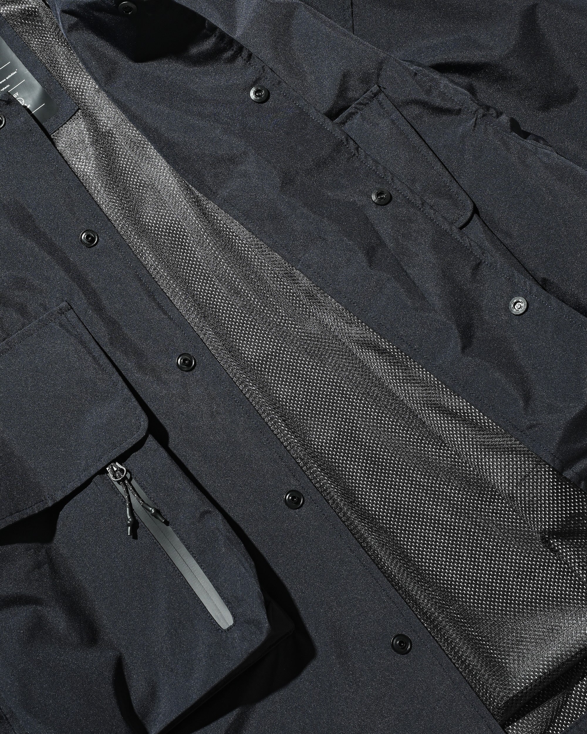【9.10 WED 20:00- IN STOCK】+phenix WINDSTOPPER® by GORE-TEX LABS DETACHABLE WADING SHIRT JACKET (NAVY)