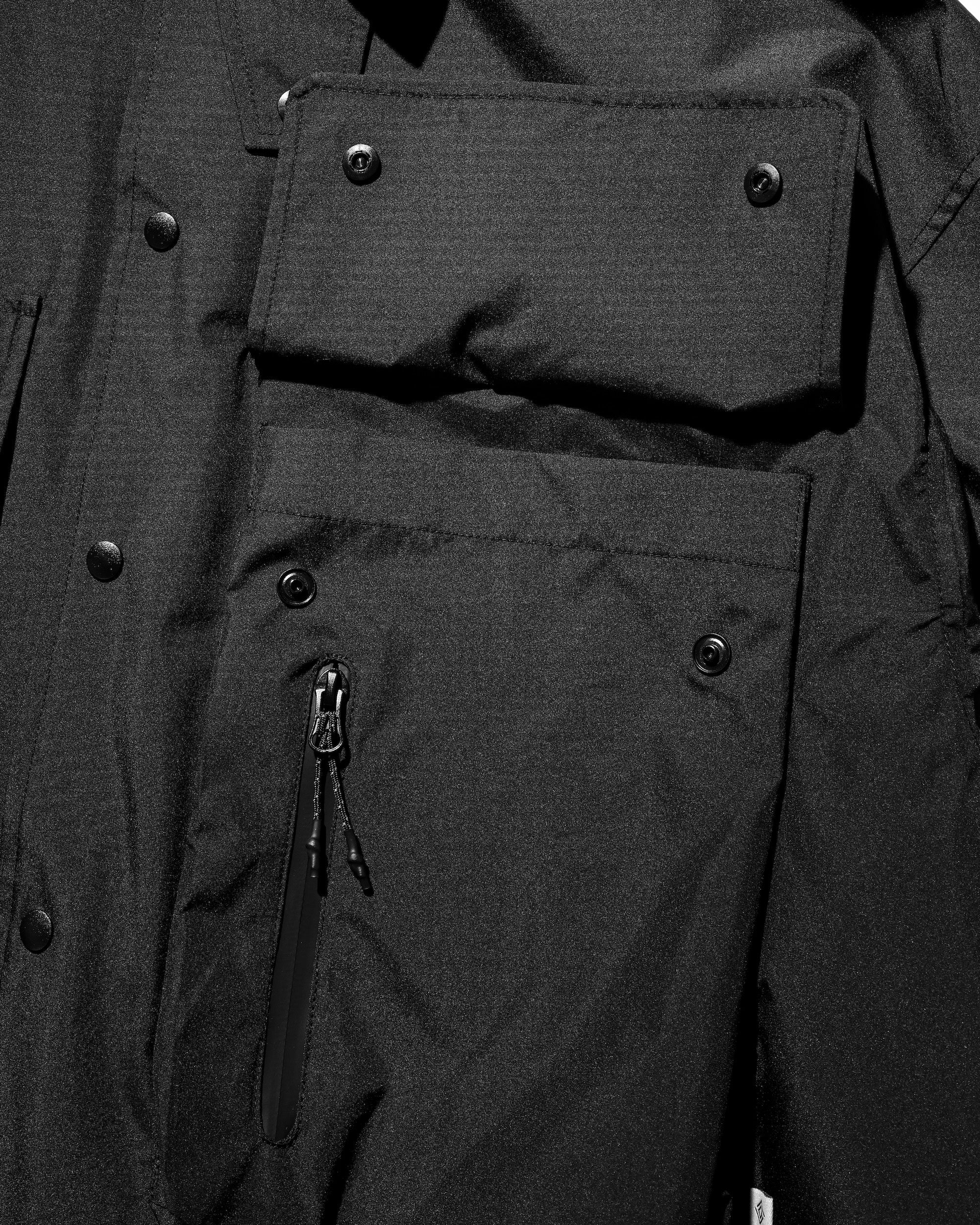 【9.10 WED 20:00- IN STOCK】+phenix WINDSTOPPER® by GORE-TEX LABS DETACHABLE WADING SHIRT JACKET (BLACK)