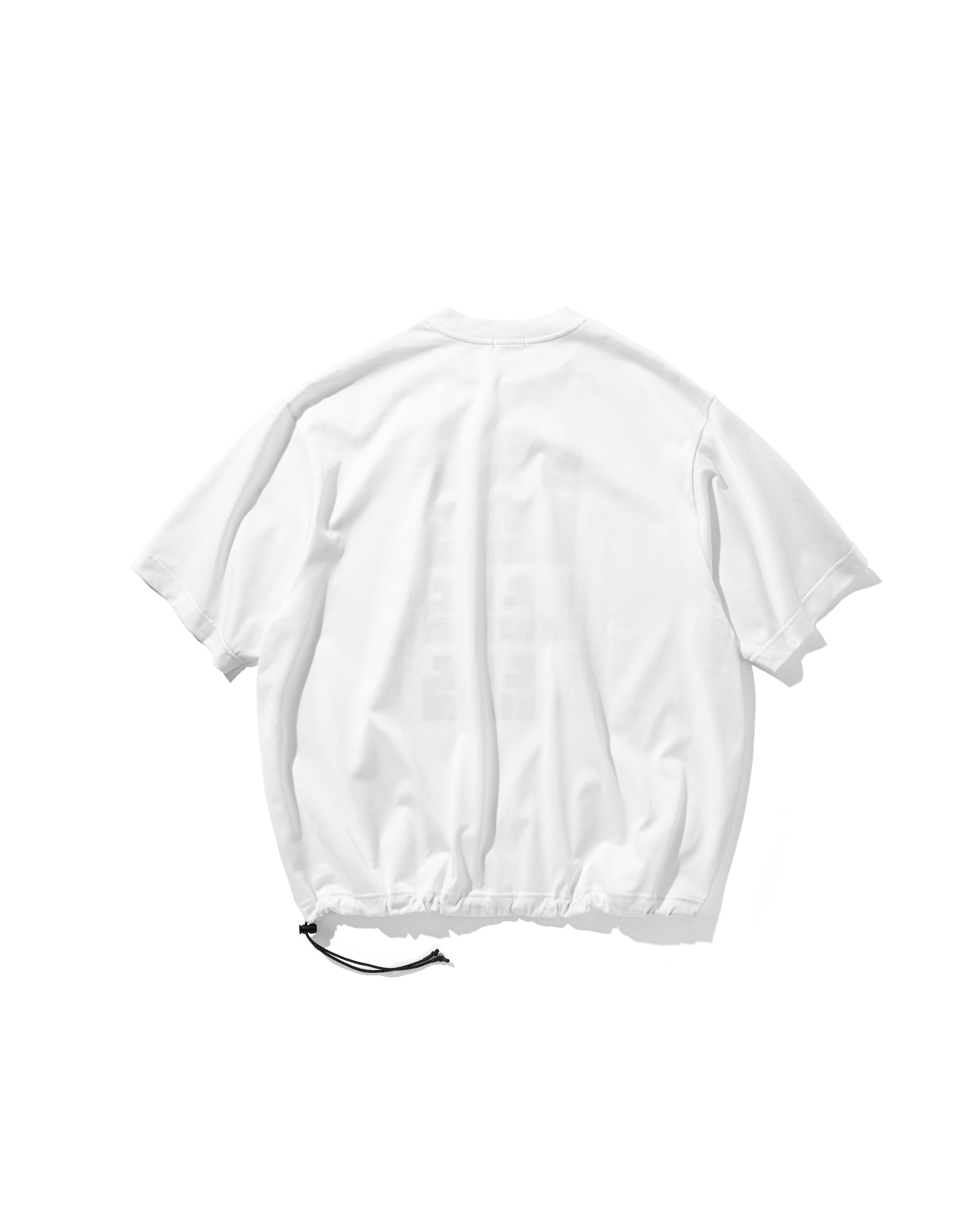 【7.17 WED 20:00- IN STOCK】“LESS” MASSIVE T-SHIRT WITH DRAWSTRINGS.