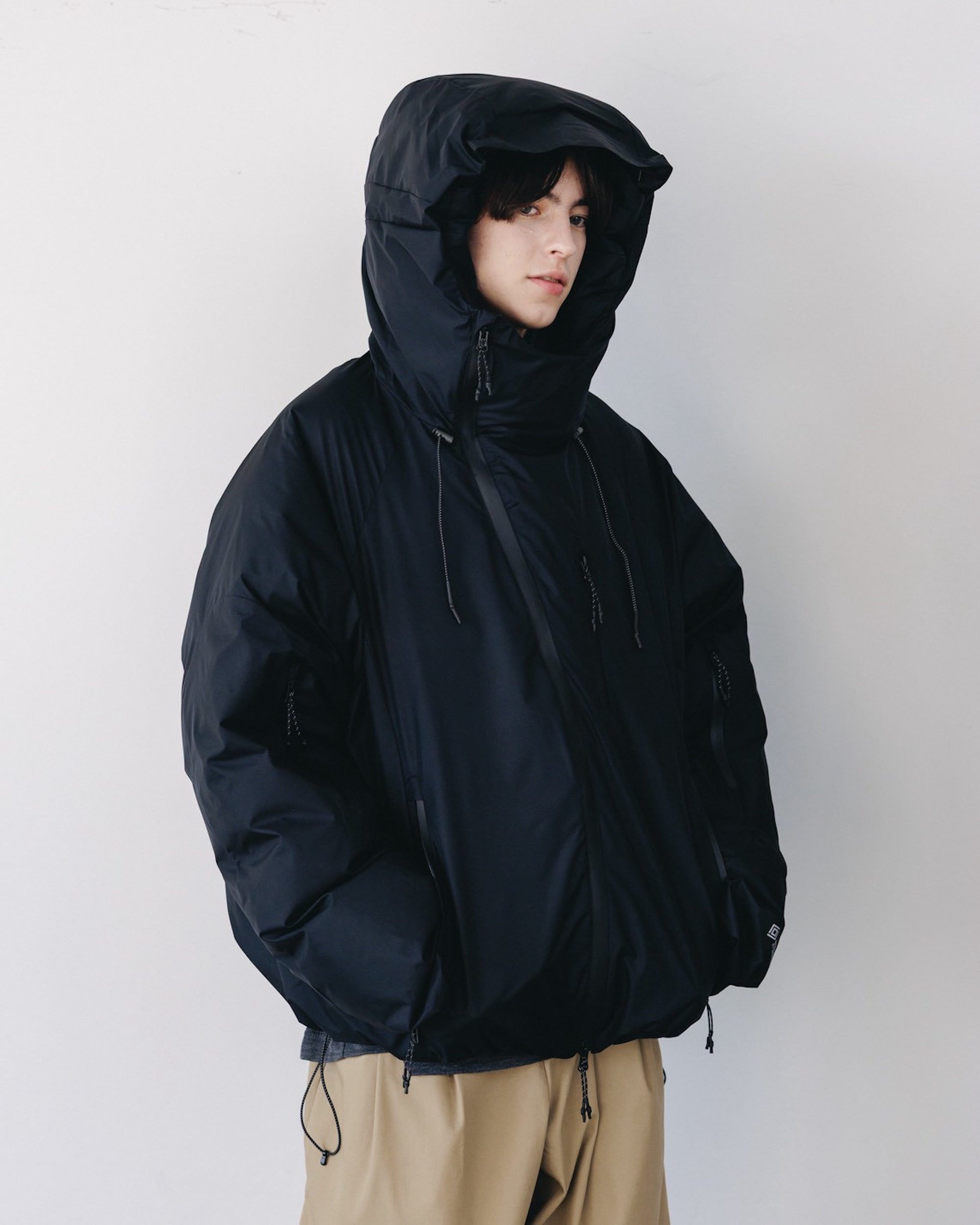 【12.20 SAT 20:00- IN STOCK】+phenix WINDSTOPPER® by GORE-TEX LABS CITY PUFFER JACKET (BLACK)