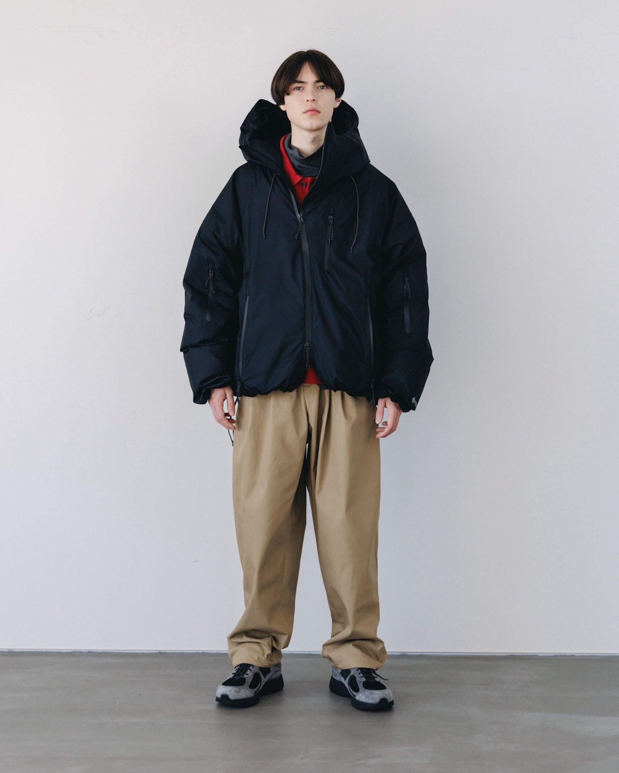 phenix WINDSTOPPER® by GORE-TEX LABS CITY PUFFER JACKET (BLACK)