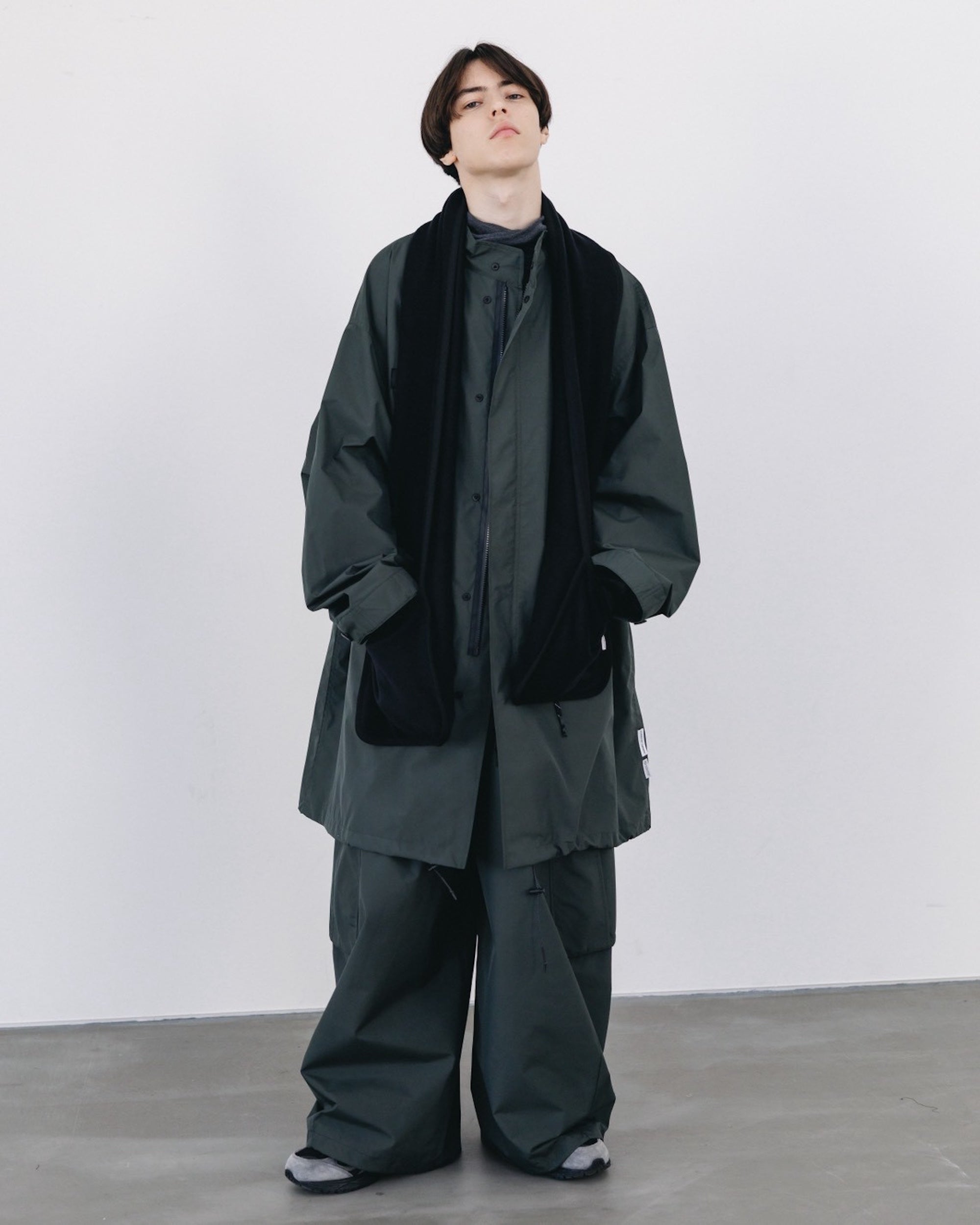 【12.20 SAT 20:00- IN STOCK】POLARTEC® SCARF (BLACK)