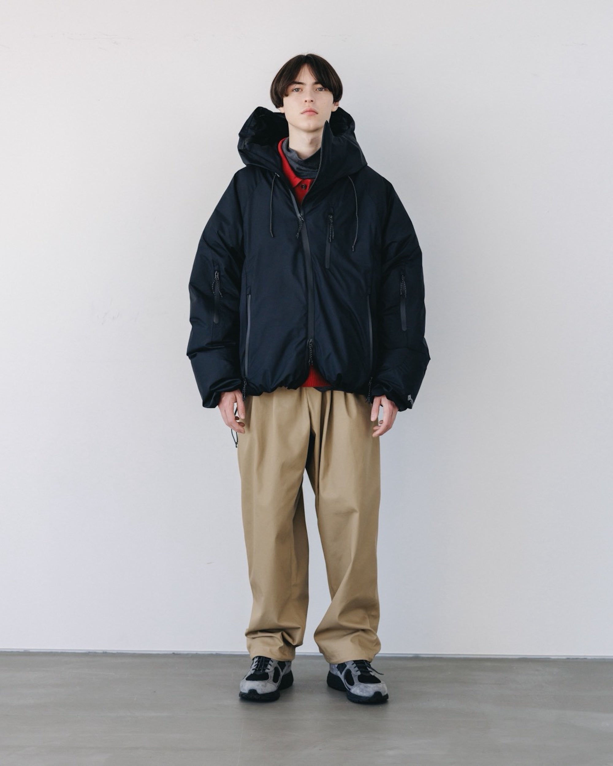 【12.20 SAT 20:00- IN STOCK】+phenix WINDSTOPPER® by GORE-TEX LABS CITY PUFFER JACKET (BLACK)
