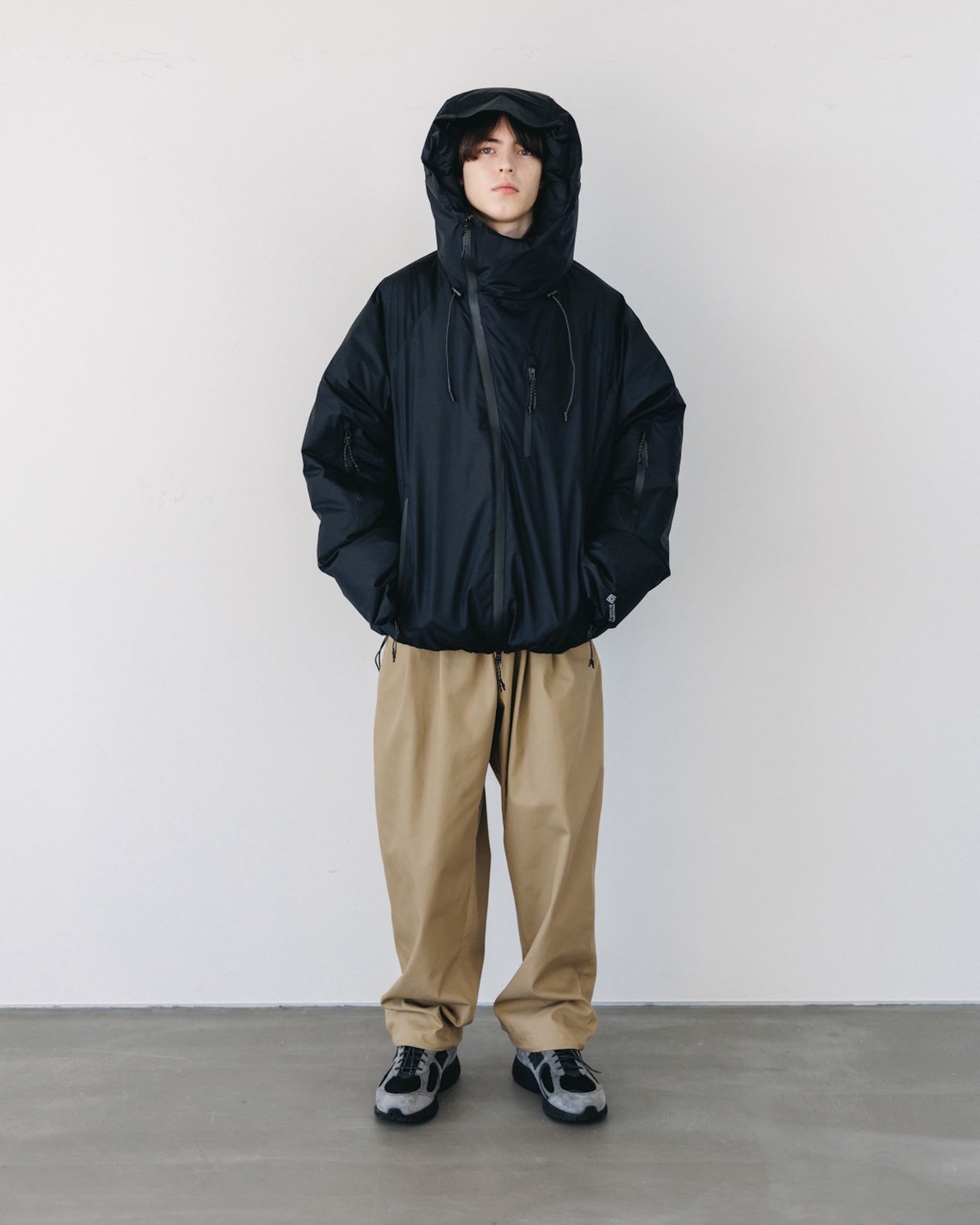 【12.20 SAT 20:00- IN STOCK】+phenix WINDSTOPPER® by GORE-TEX LABS CITY PUFFER JACKET (BLACK)