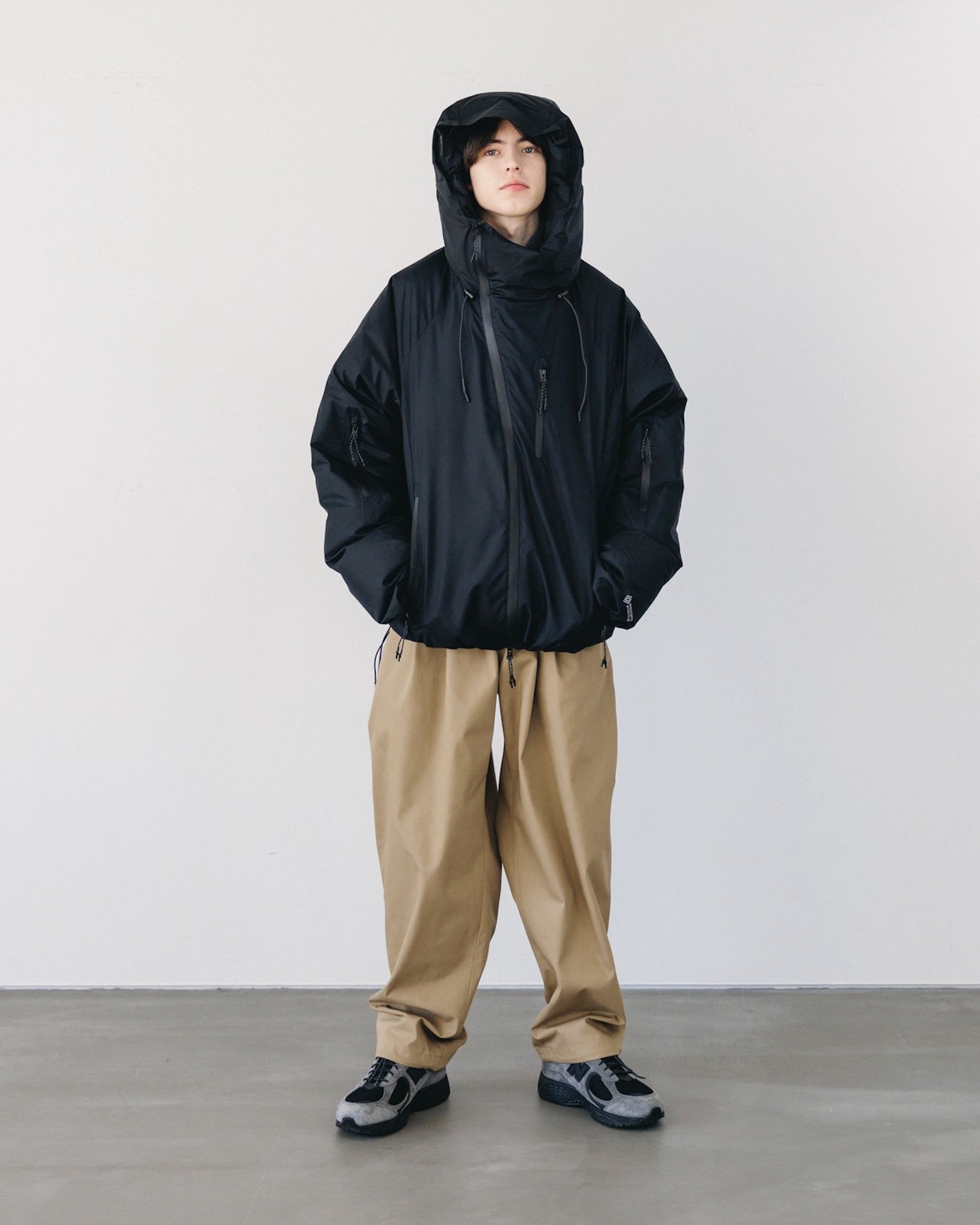 【12.20 SAT 20:00- IN STOCK】+phenix WINDSTOPPER® by GORE-TEX LABS CITY PUFFER JACKET (BLACK)