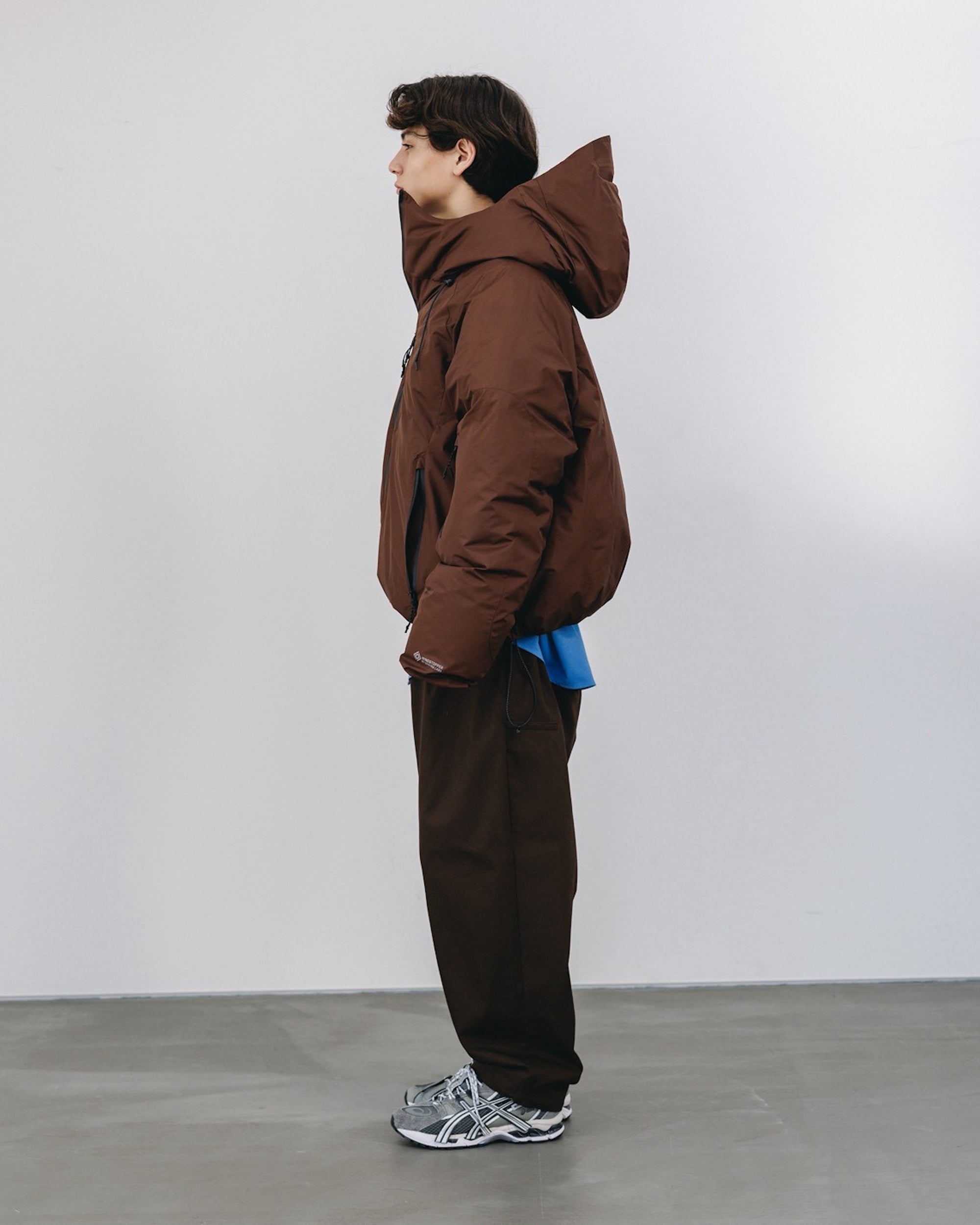 【12.20 SAT 20:00- IN STOCK】+phenix WINDSTOPPER® by GORE-TEX LABS CITY PUFFER JACKET (CHOCOLATE BROWN)