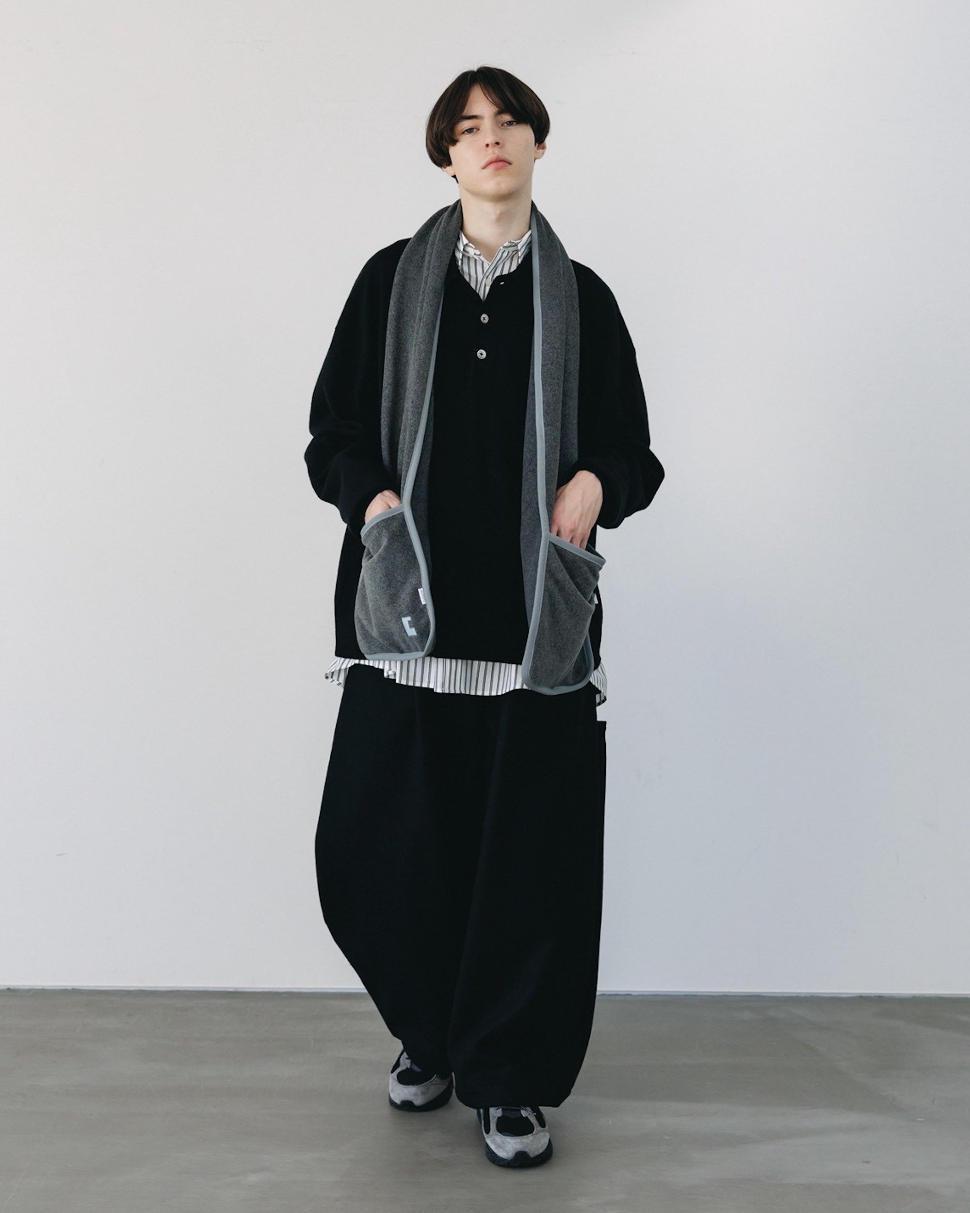 【12.20 SAT 20:00- IN STOCK】POLARTEC® SCARF (GRAY)