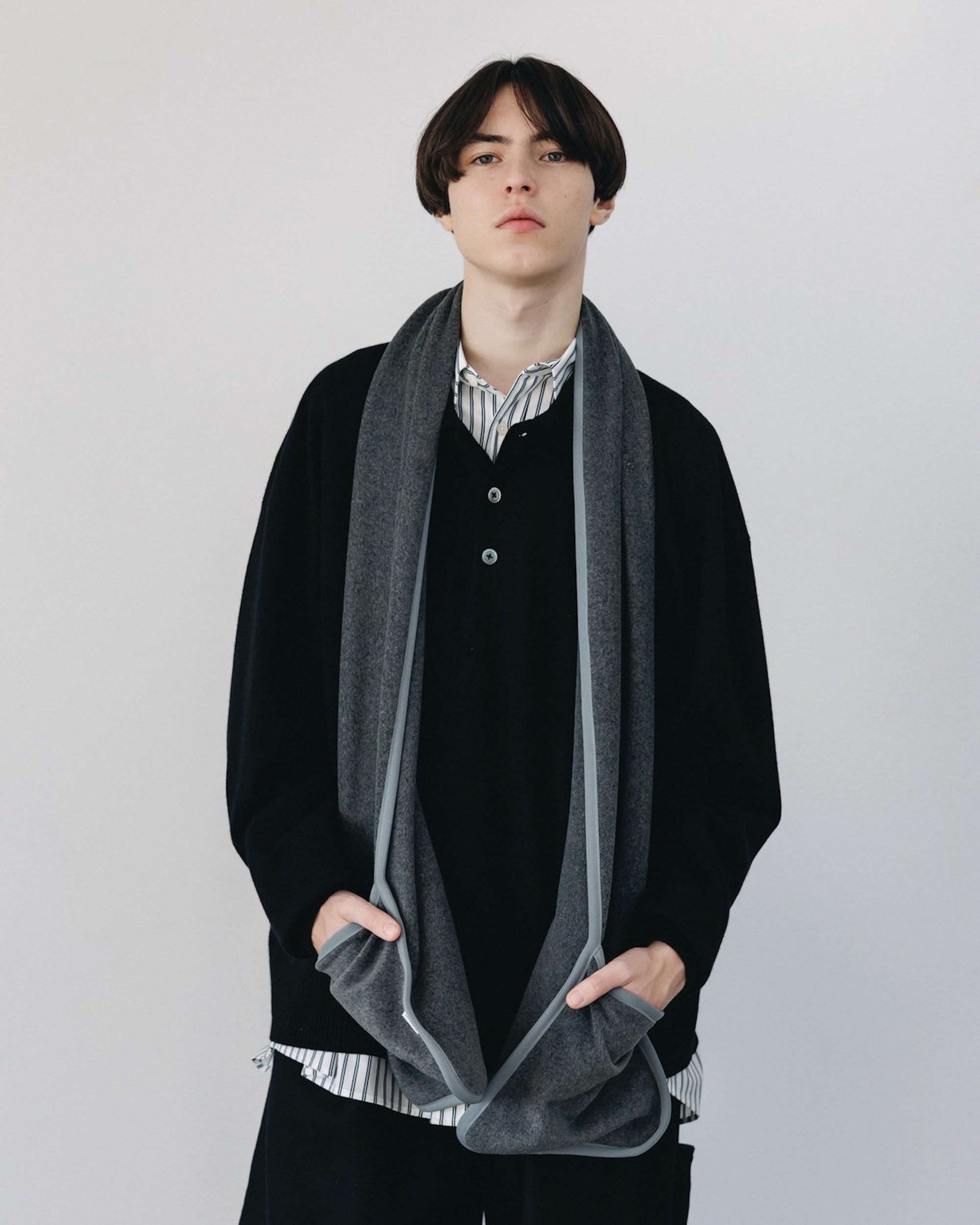 【12.20 SAT 20:00- IN STOCK】POLARTEC® SCARF (GRAY)