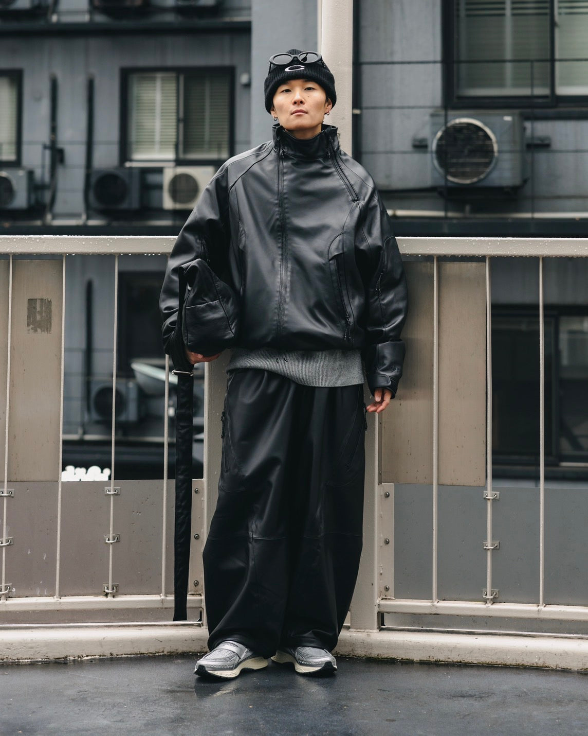 【2.5 WED 20:00- IN STOCK】+phenix WINDSTOPPER® by GORE-TEX LABS LEATHER CITY SIDEWINDER JACKET