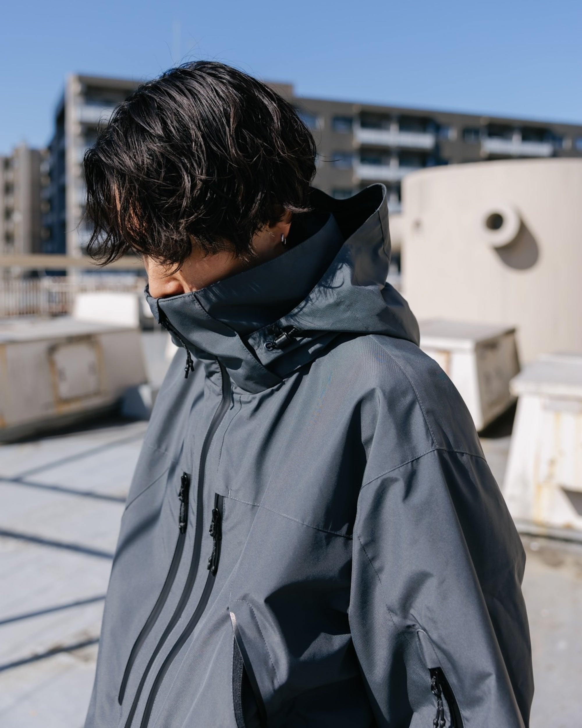 +phenix WINDSTOPPER® by GORE-TEX LABS CITY MOUNTAIN PARKA (GRAPHAITE GRAY)