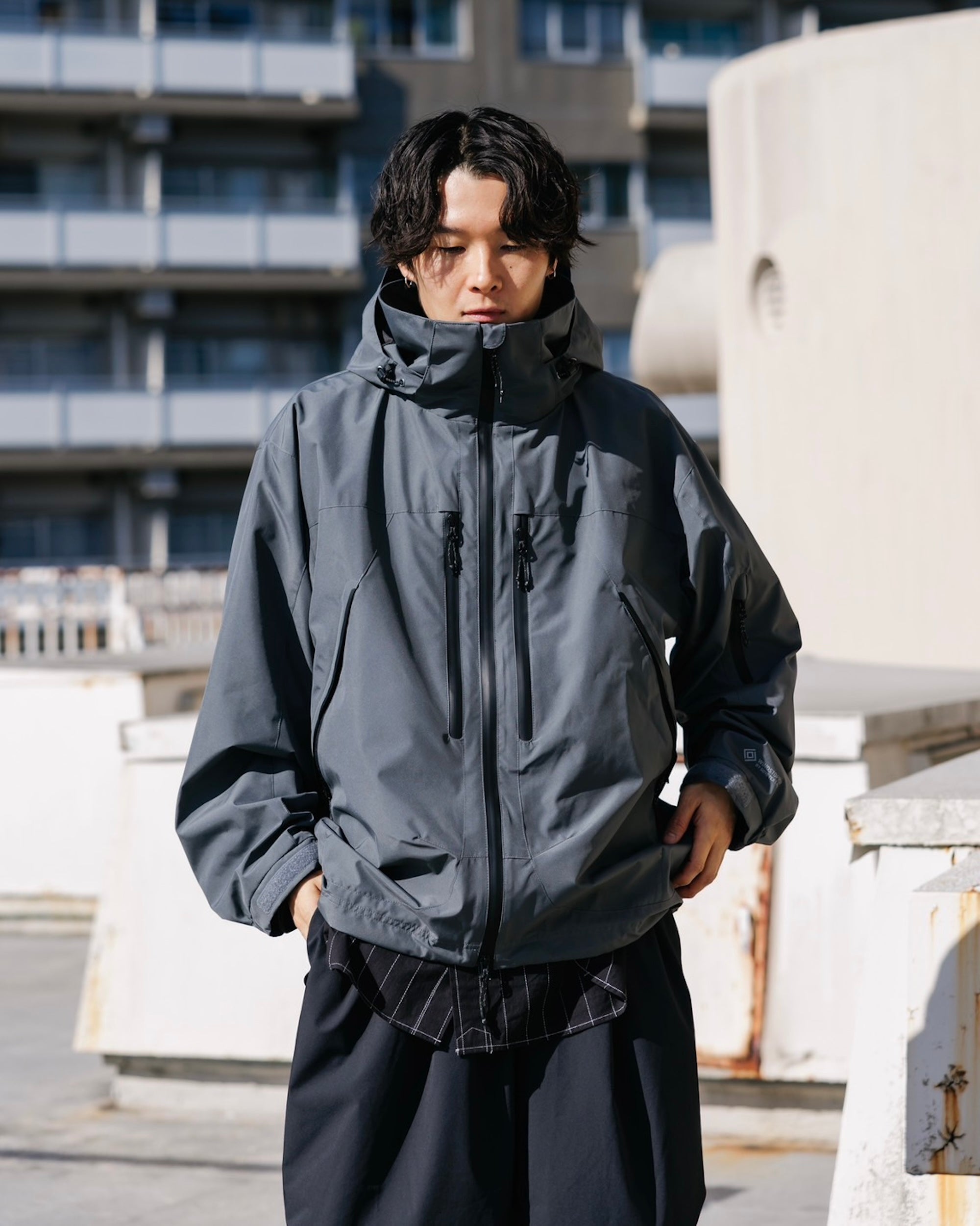 +phenix WINDSTOPPER® by GORE-TEX LABS CITY MOUNTAIN PARKA (GRAPHAITE GRAY)