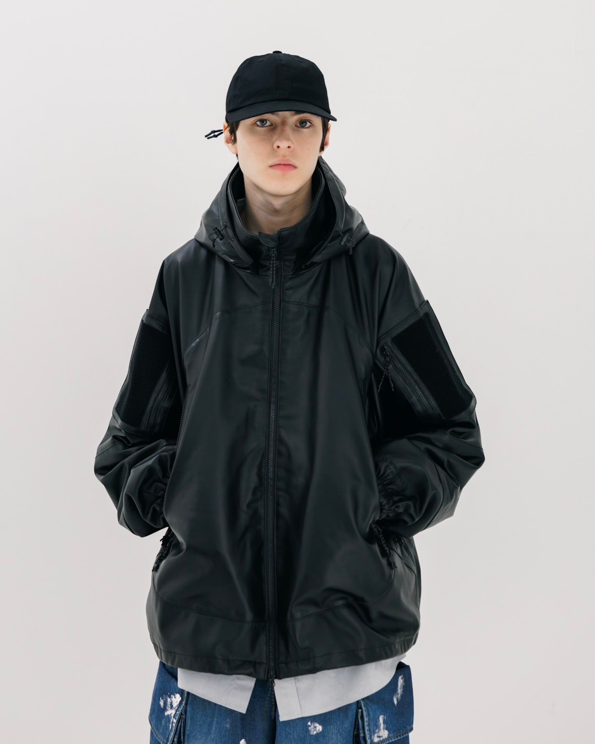 【2.19 WED 20:00- IN STOCK】+phenix WINDSTOPPER® by GORE-TEX LABS LEATHER CITY MILITARY JACKET