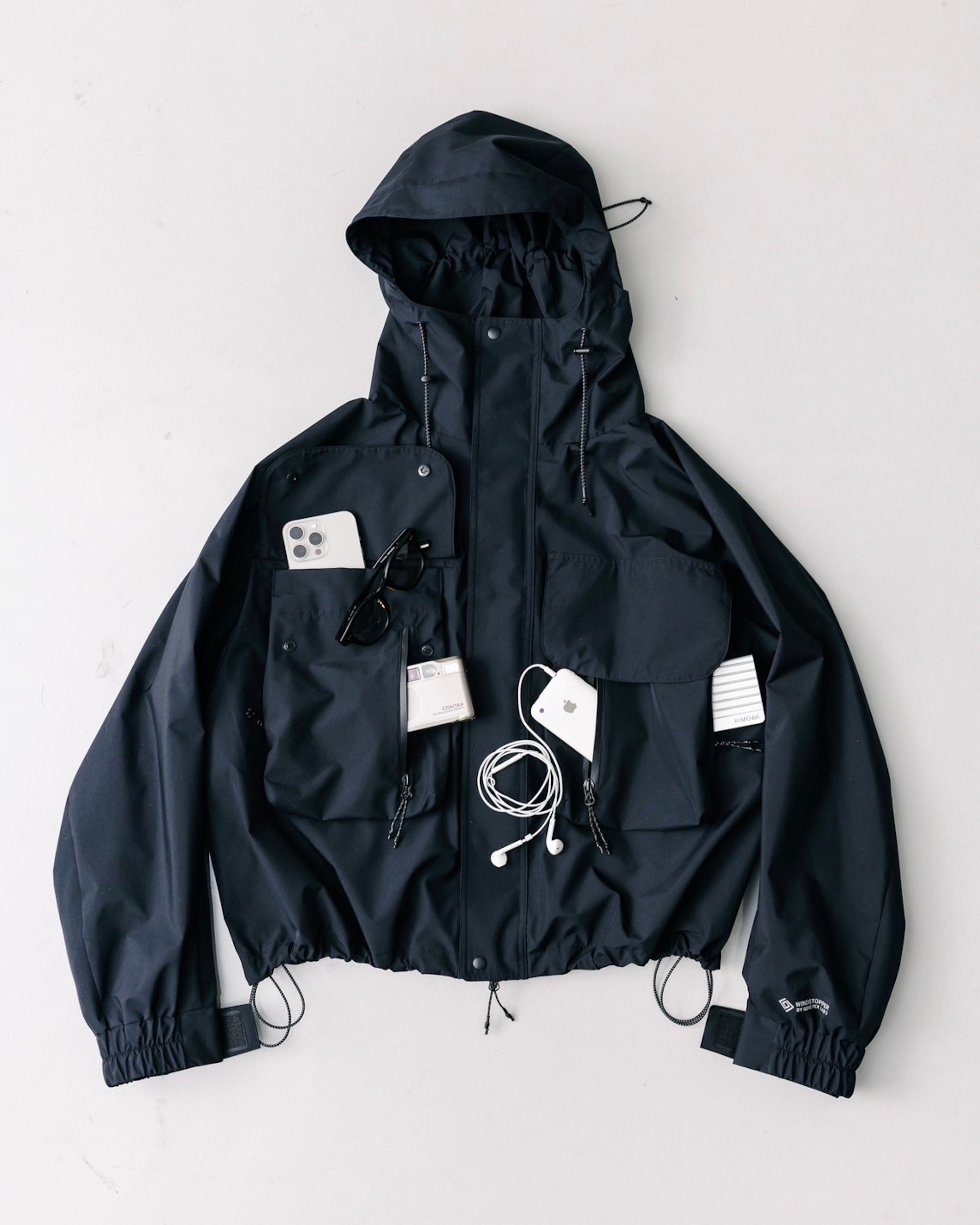 【3.5 WED 20:00- IN STOCK】+phenix WINDSTOPPER® by GORE-TEX LABS CITY WADING JACKET (BLACK)