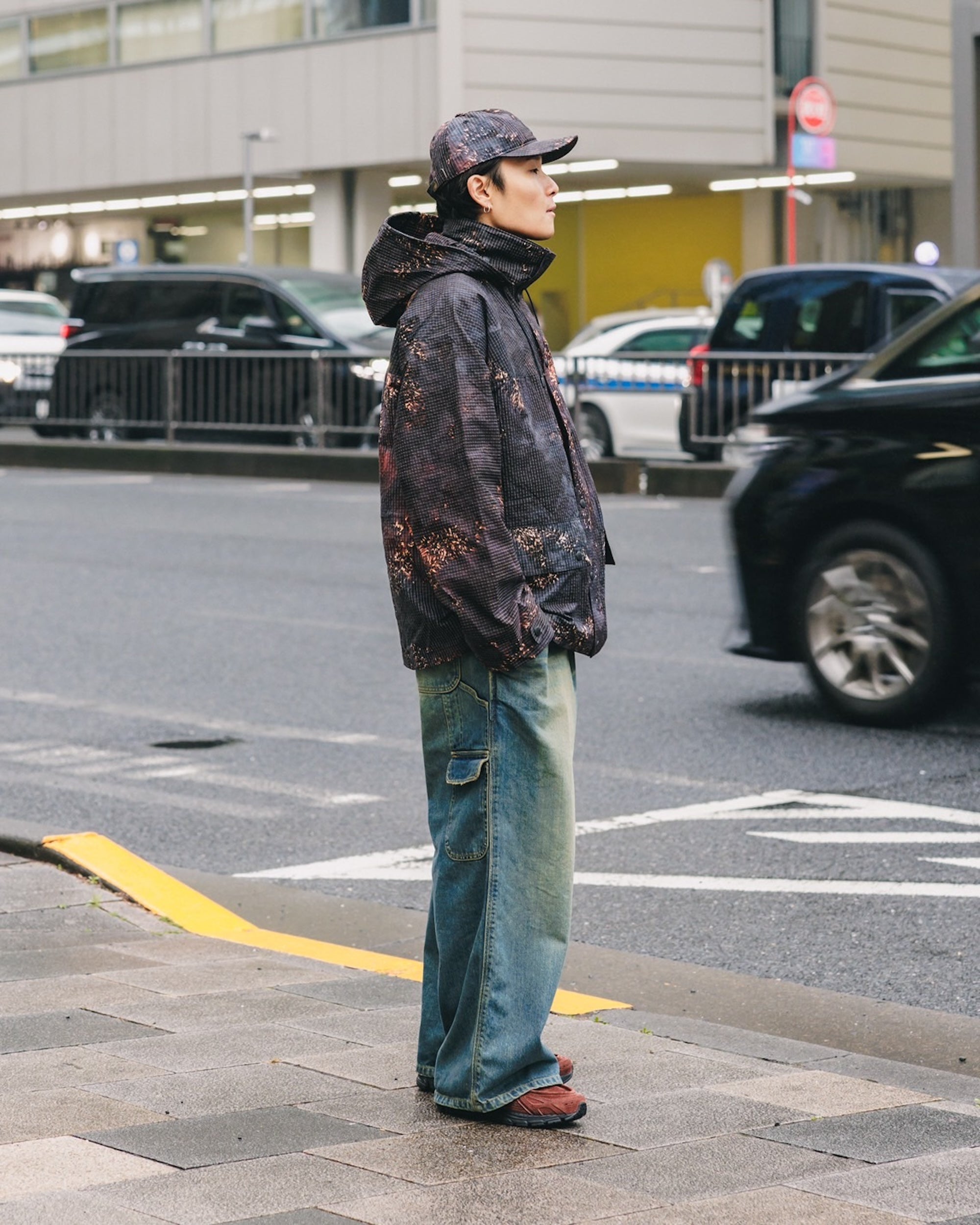 【3.8 SAT 20:00- IN STOCK】VINTAGE DYED SELVEDGE DENIM WORKER PANTS (VINTAGE INDIGO)