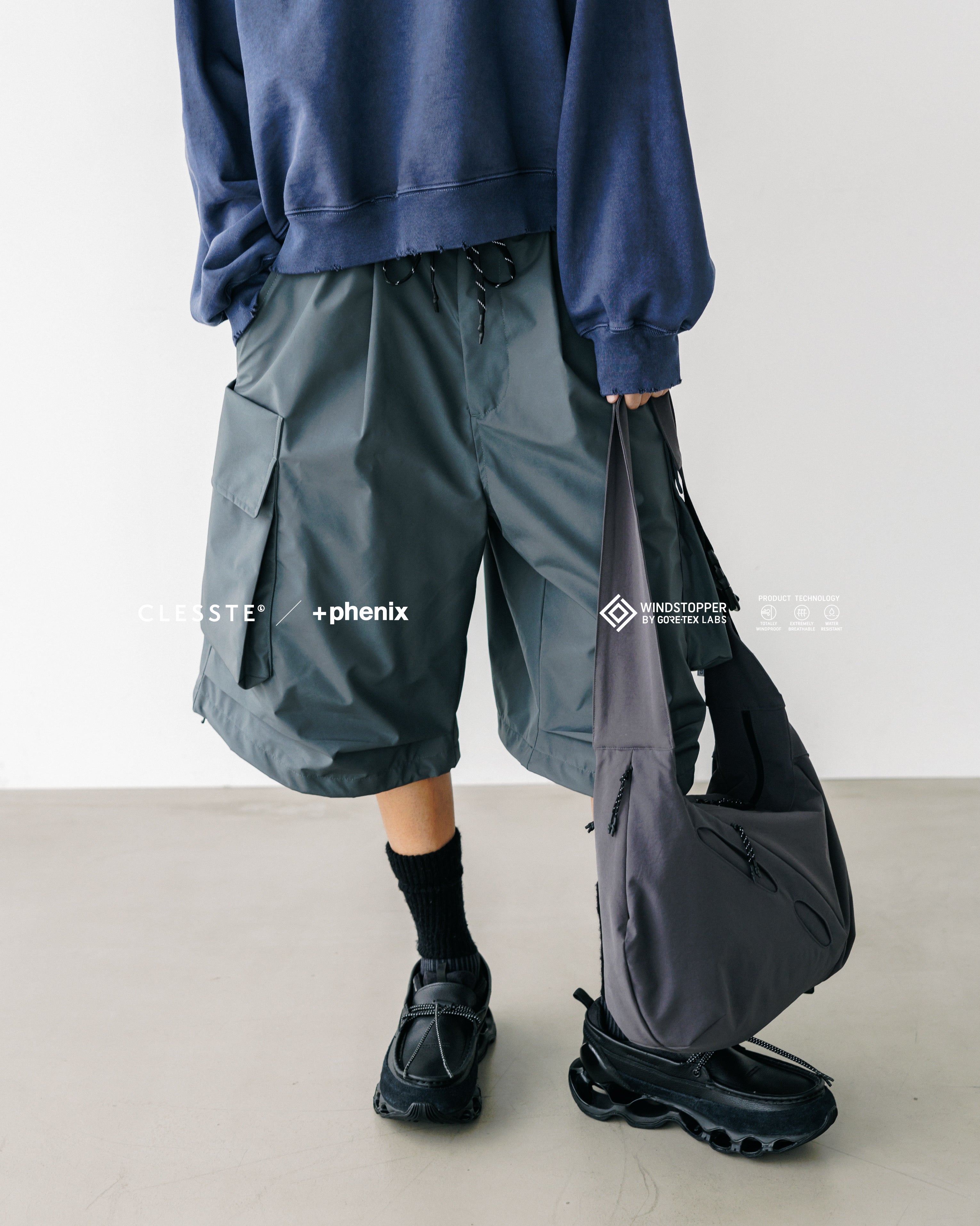 CLESSTEクレストBAGGY HALF PANTS CLESSTE BAGGY HALF PANTS