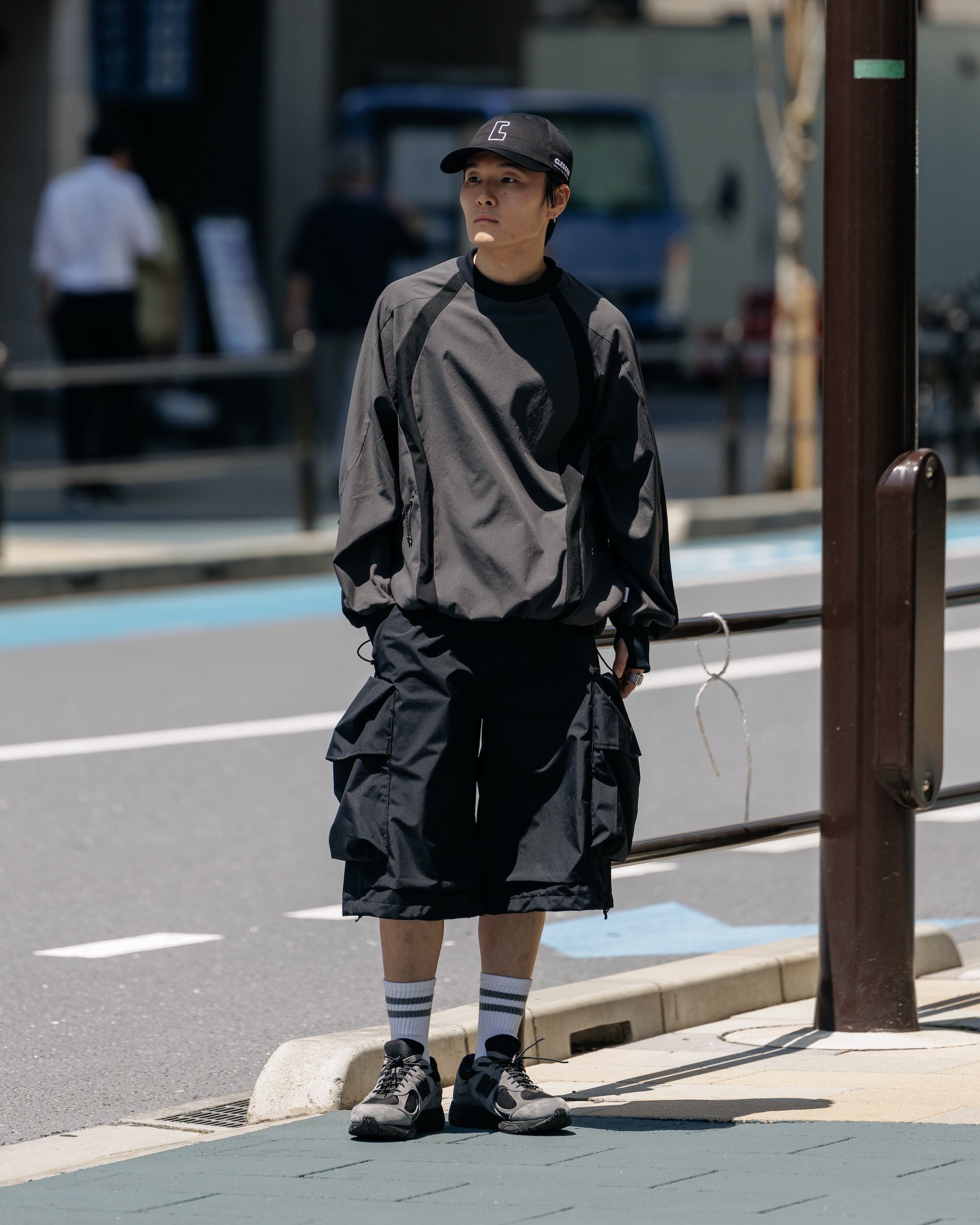 【5.6 TUE 20:00- IN STOCK】+phenix WINDSTOPPER® by GORE-TEX LABS CITY MILITARY HALF PANTS 002 (BLACK)