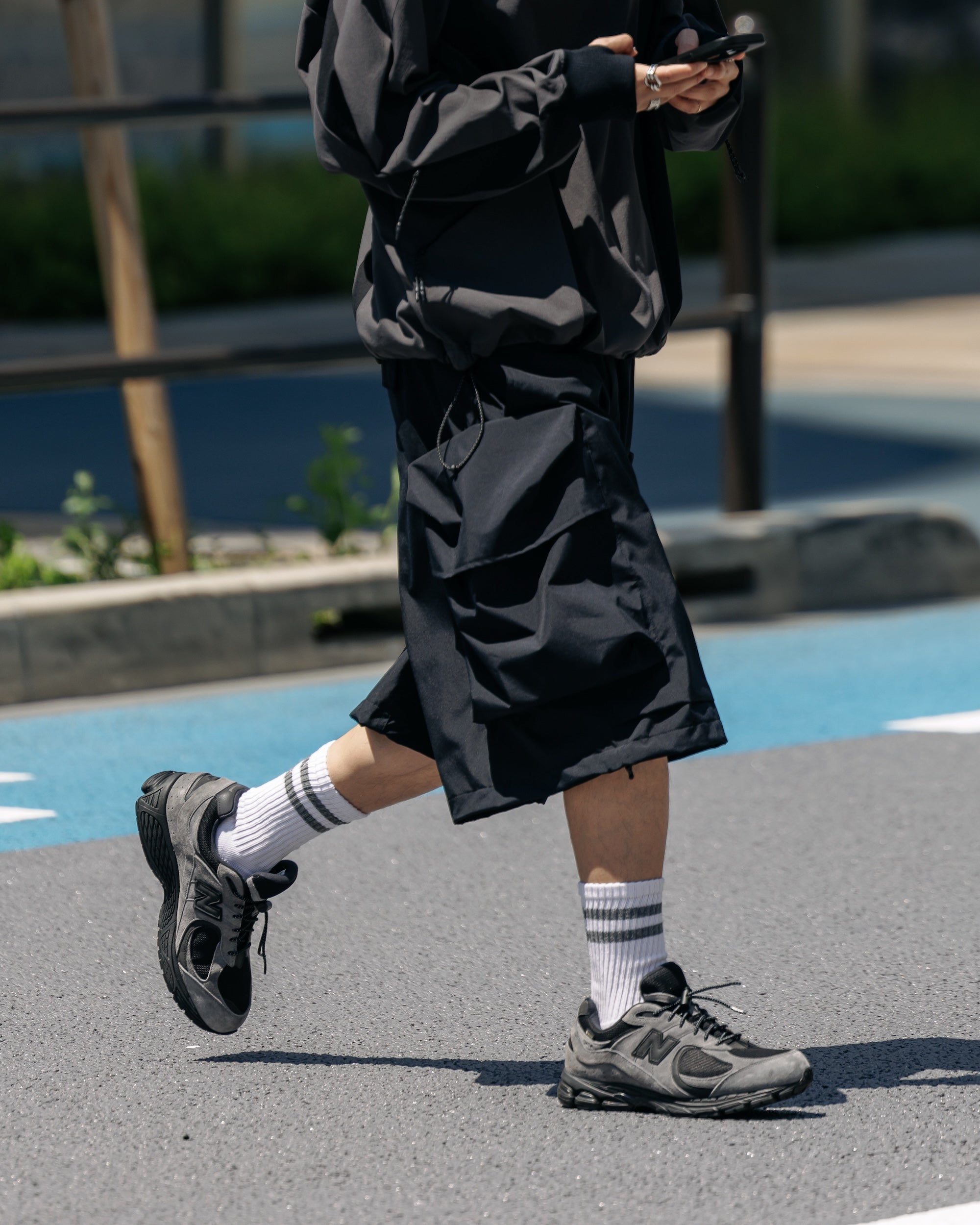 【5.6 TUE 20:00- IN STOCK】+phenix WINDSTOPPER® by GORE-TEX LABS CITY MILITARY HALF PANTS 002 (BLACK)