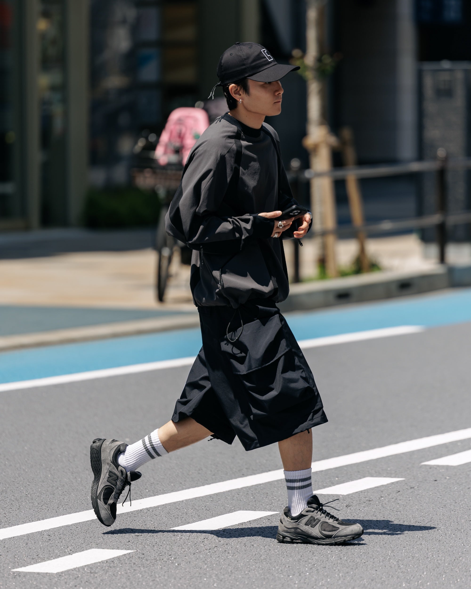 【5.6 TUE 20:00- IN STOCK】+phenix WINDSTOPPER® by GORE-TEX LABS CITY MILITARY HALF PANTS 002 (BLACK)