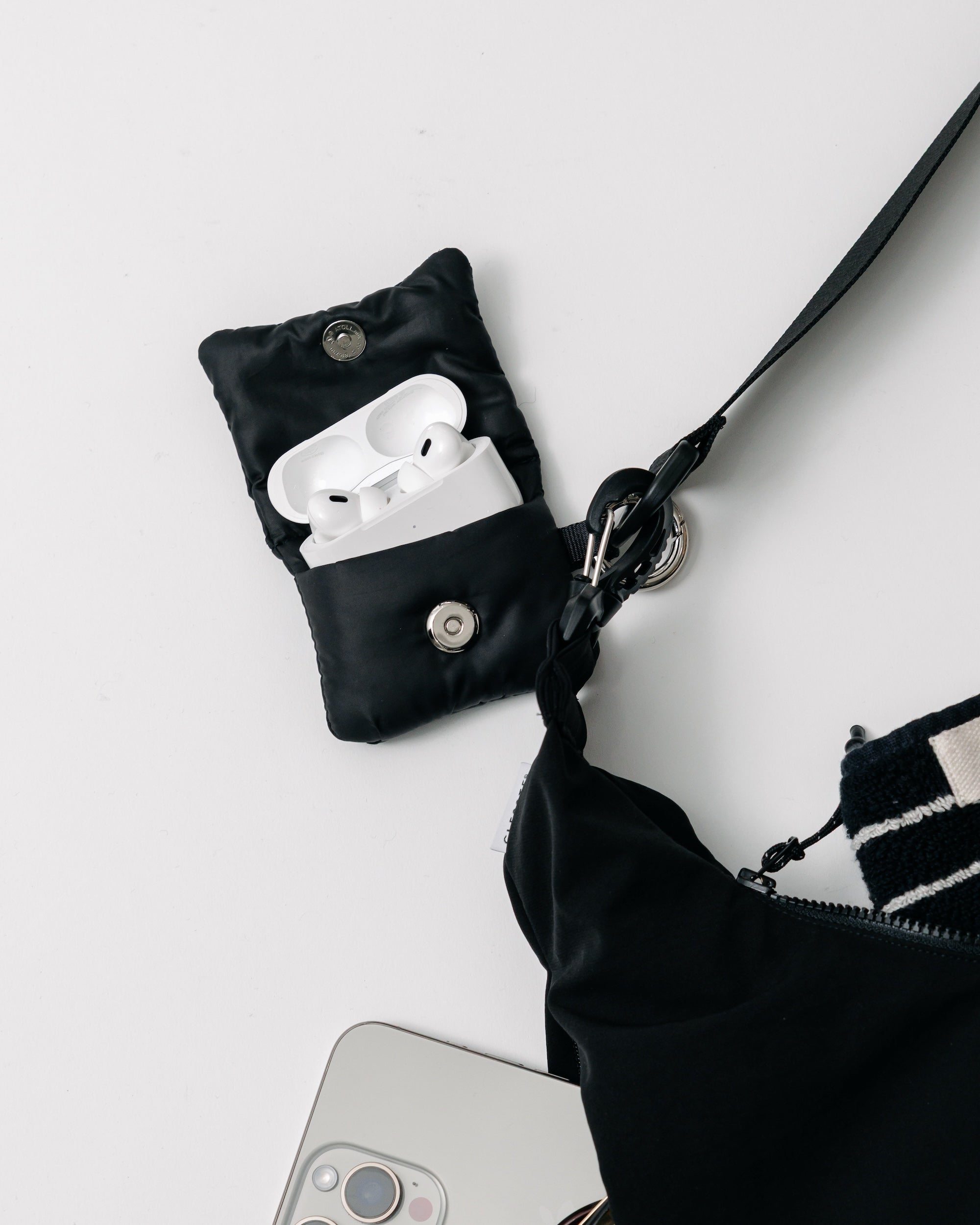 【6.21 SAT 20:00- IN STOCK】SOFT SHELL 2WAY SYSTEM SHOULDER BAG