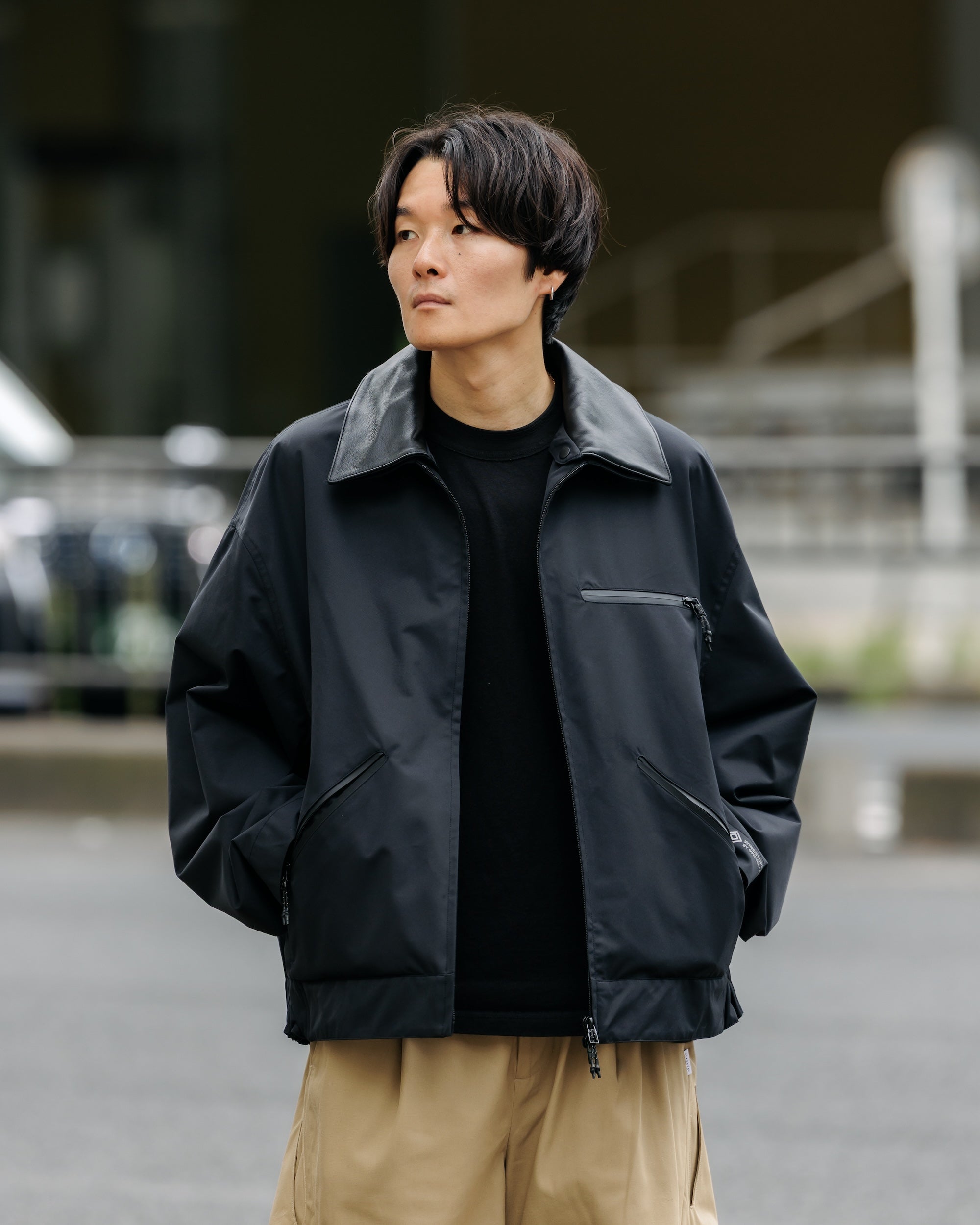 【9.24 WED 20:00- IN STOCK】+phenix WINDSTOPPER® by GORE-TEX LABS TWILL CITY WORKER JACKET (BLACK)