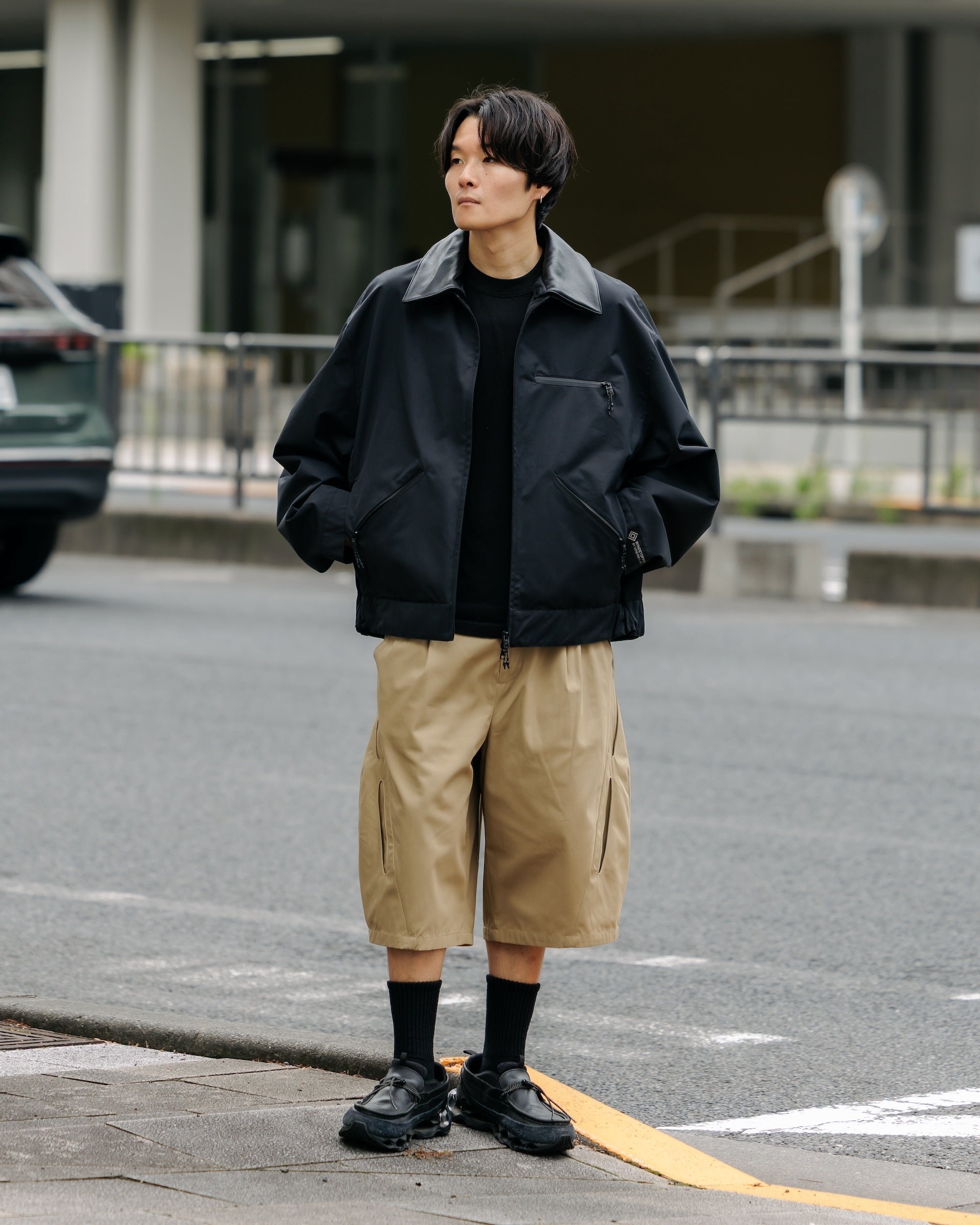【9.24 WED 20:00- IN STOCK】+phenix WINDSTOPPER® by GORE-TEX LABS TWILL CITY WORKER JACKET (BLACK)