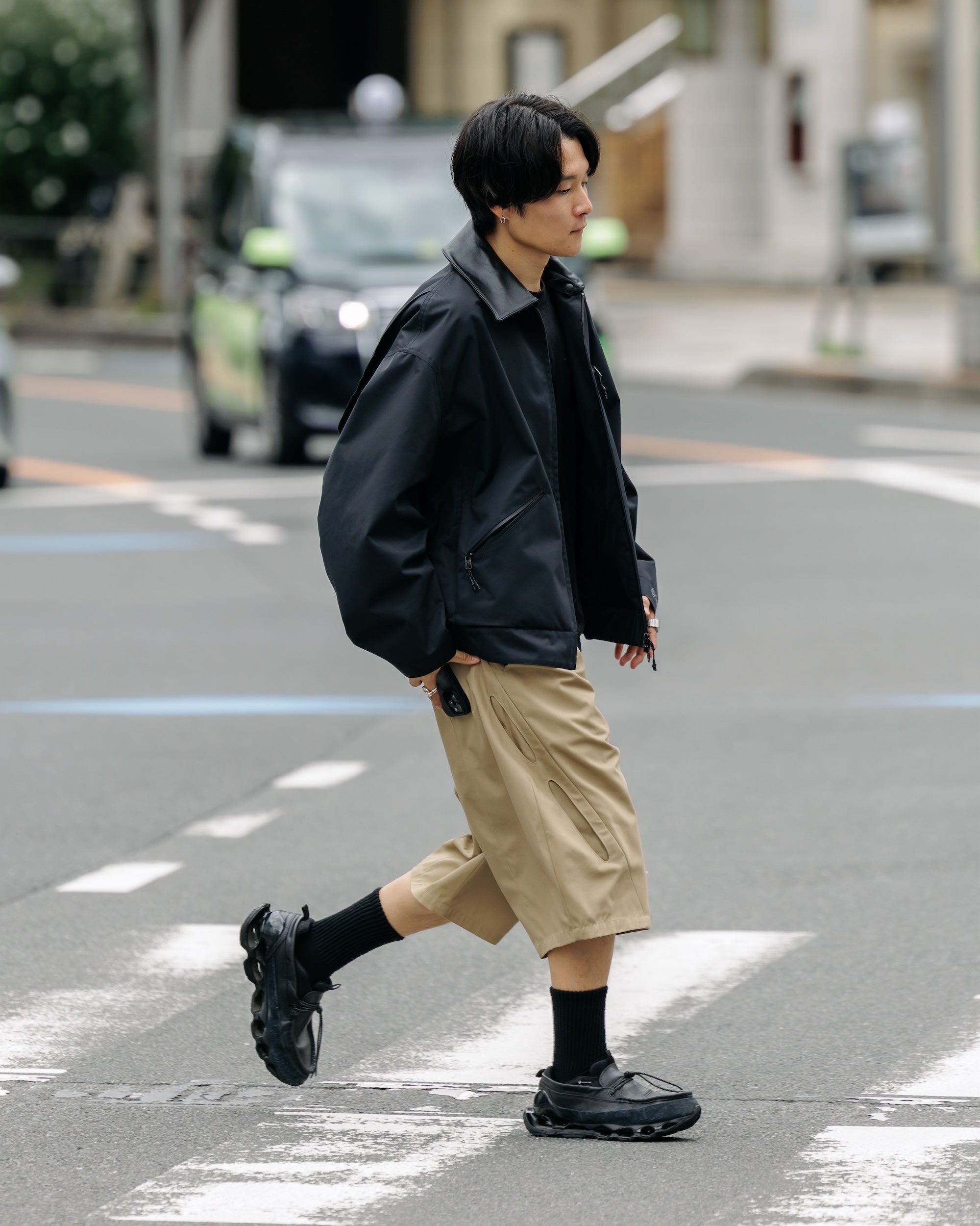 【9.24 WED 20:00- IN STOCK】+phenix WINDSTOPPER® by GORE-TEX LABS TWILL CITY WORKER JACKET (BLACK)