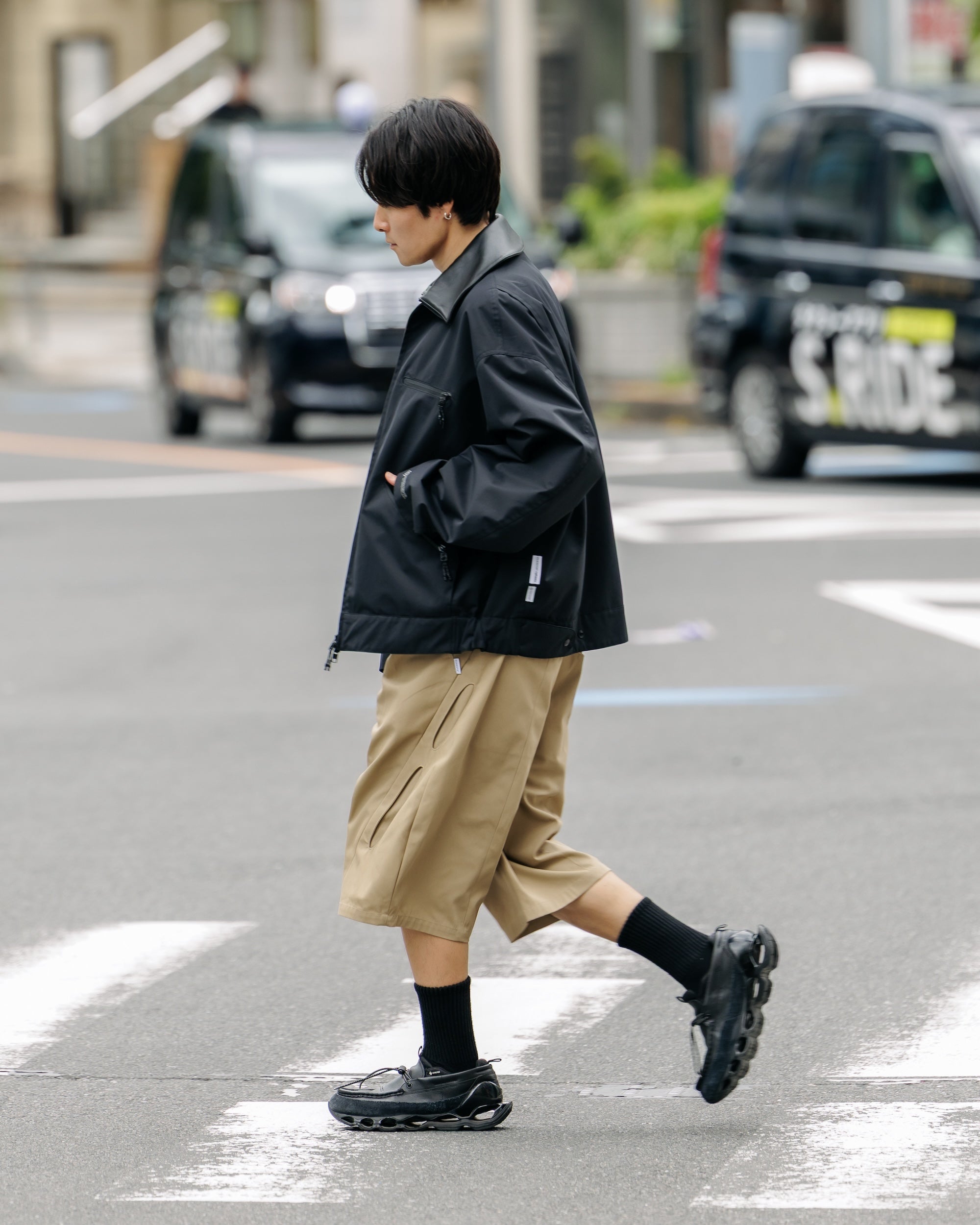 【9.24 WED 20:00- IN STOCK】+phenix WINDSTOPPER® by GORE-TEX LABS TWILL CITY WORKER JACKET (BLACK)