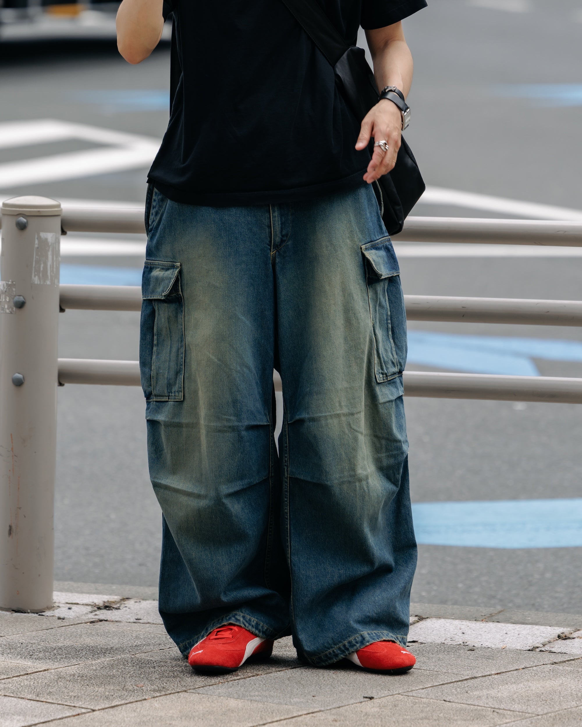 【9.13 SAT 20:00- IN STOCK】VINTAGE DYED SELVEDGE DENIM M-51 ARCTIC TROUSERS (VINTAGE INDIGO)