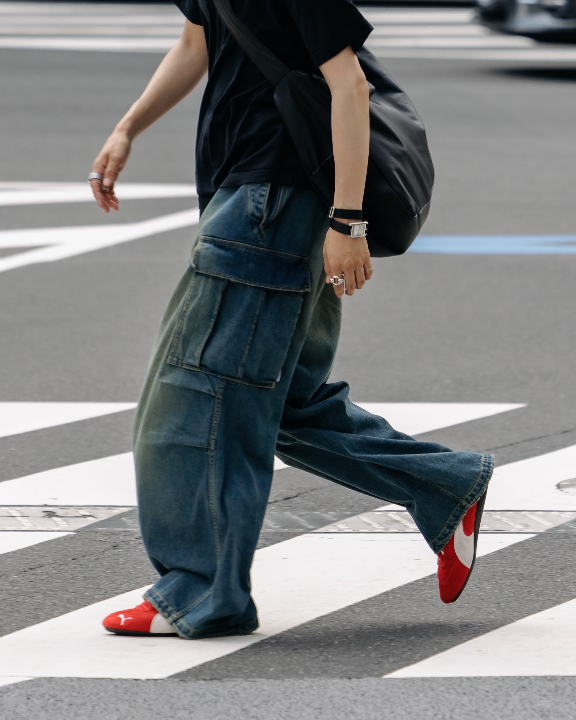 【9.13 SAT 20:00- IN STOCK】VINTAGE DYED SELVEDGE DENIM M-51 ARCTIC TROUSERS (VINTAGE INDIGO)