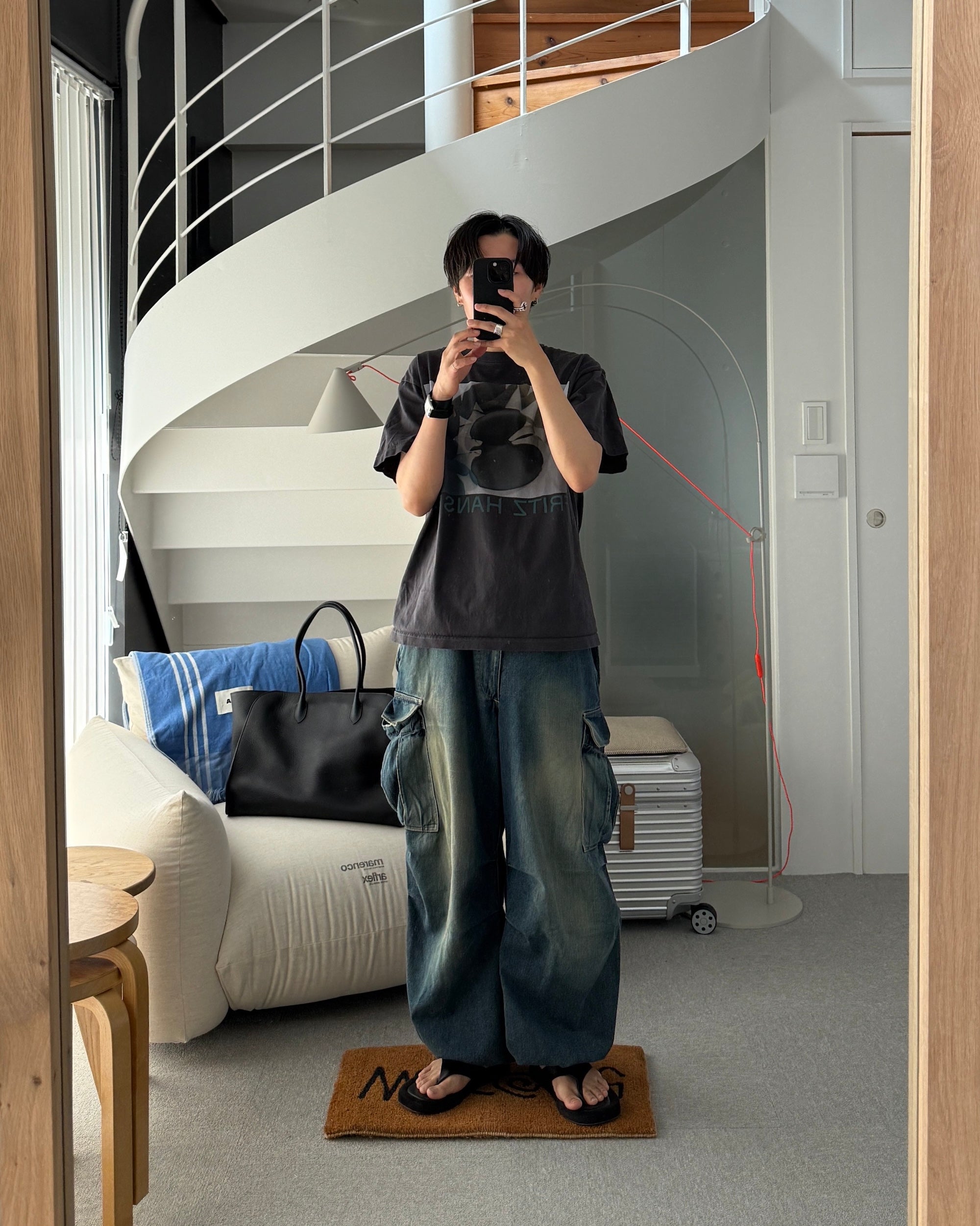 【9.13 SAT 20:00- IN STOCK】VINTAGE DYED SELVEDGE DENIM M-51 ARCTIC TROUSERS (VINTAGE INDIGO)