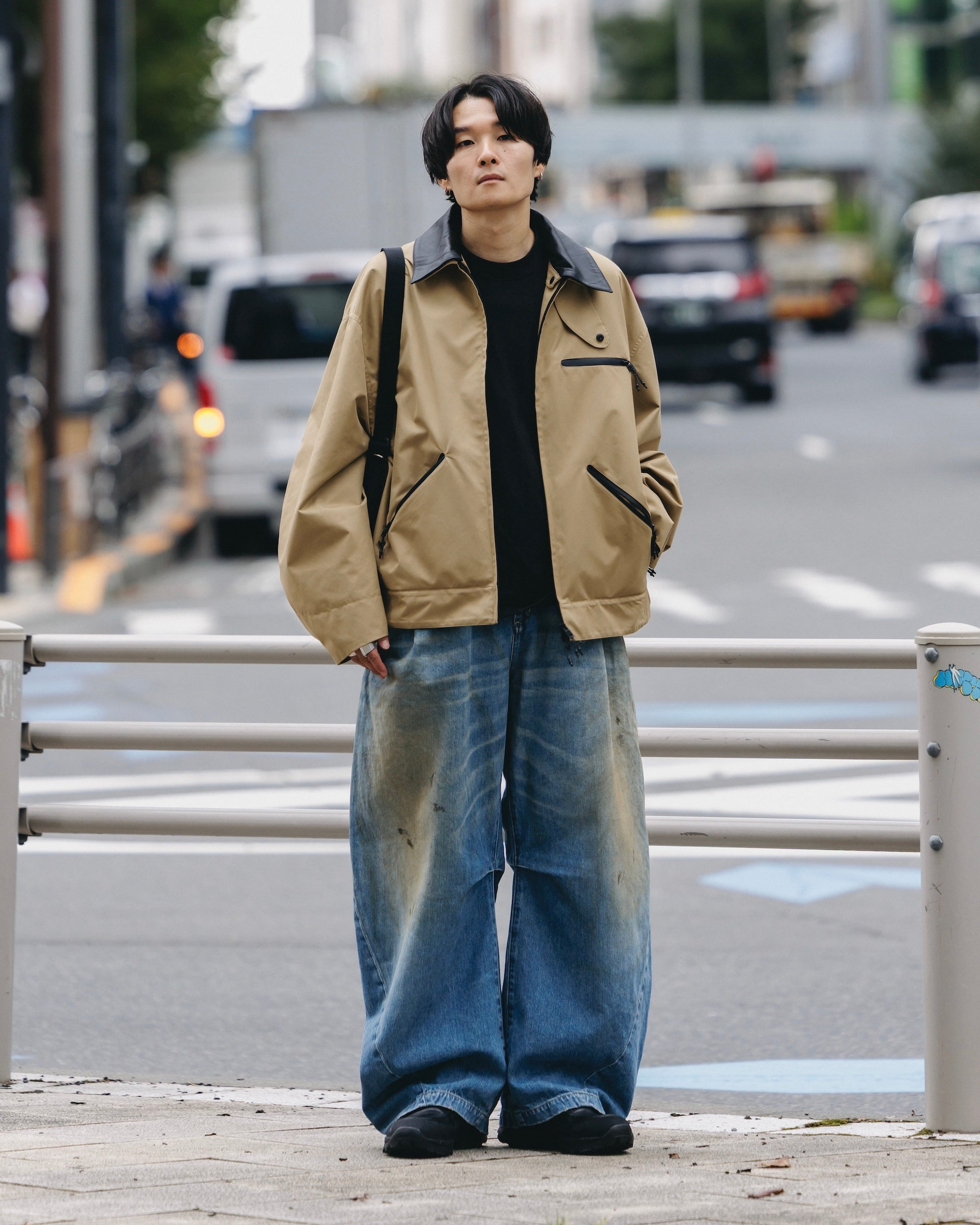 【9.24 WED 20:00- IN STOCK】+phenix WINDSTOPPER® by GORE-TEX LABS TWILL CITY WORKER JACKET (CARAMEL BEIGE)