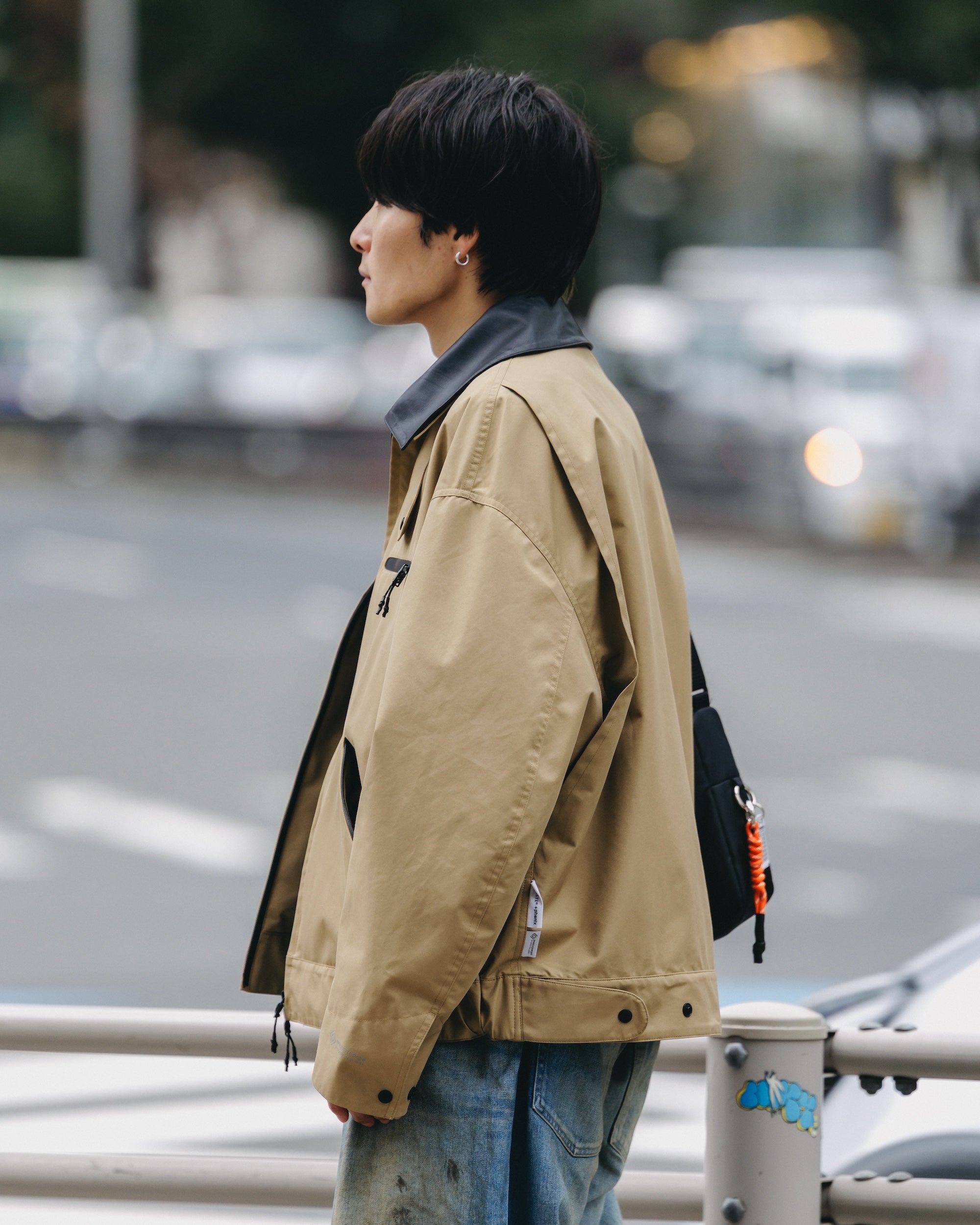 【9.24 WED 20:00- IN STOCK】+phenix WINDSTOPPER® by GORE-TEX LABS TWILL CITY WORKER JACKET (CARAMEL BEIGE)
