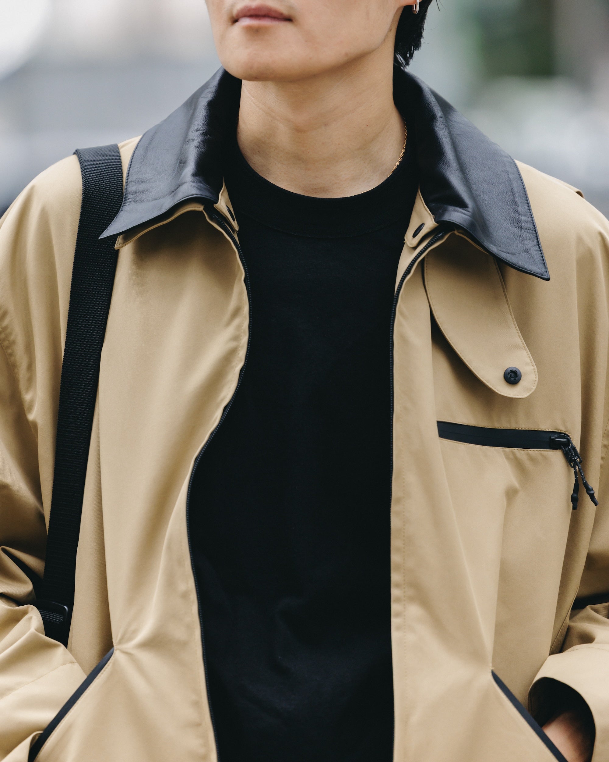 【9.24 WED 20:00- IN STOCK】+phenix WINDSTOPPER® by GORE-TEX LABS TWILL CITY WORKER JACKET (CARAMEL BEIGE)