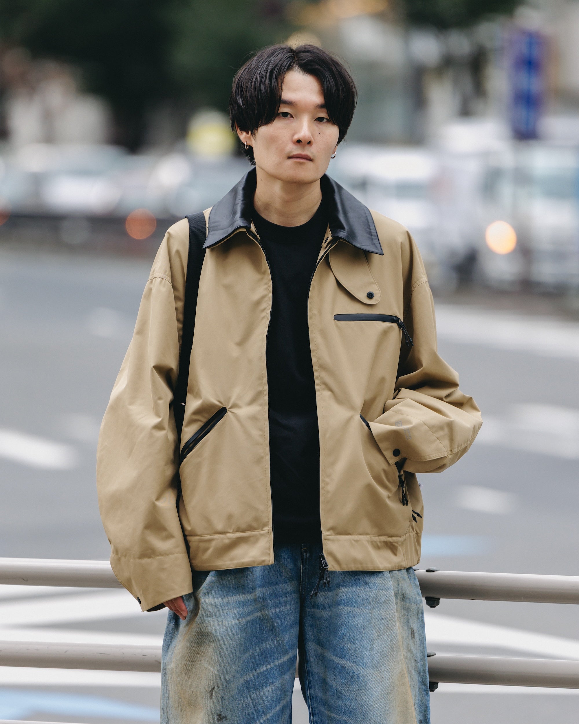 【9.24 WED 20:00- IN STOCK】+phenix WINDSTOPPER® by GORE-TEX LABS TWILL CITY WORKER JACKET (CARAMEL BEIGE)