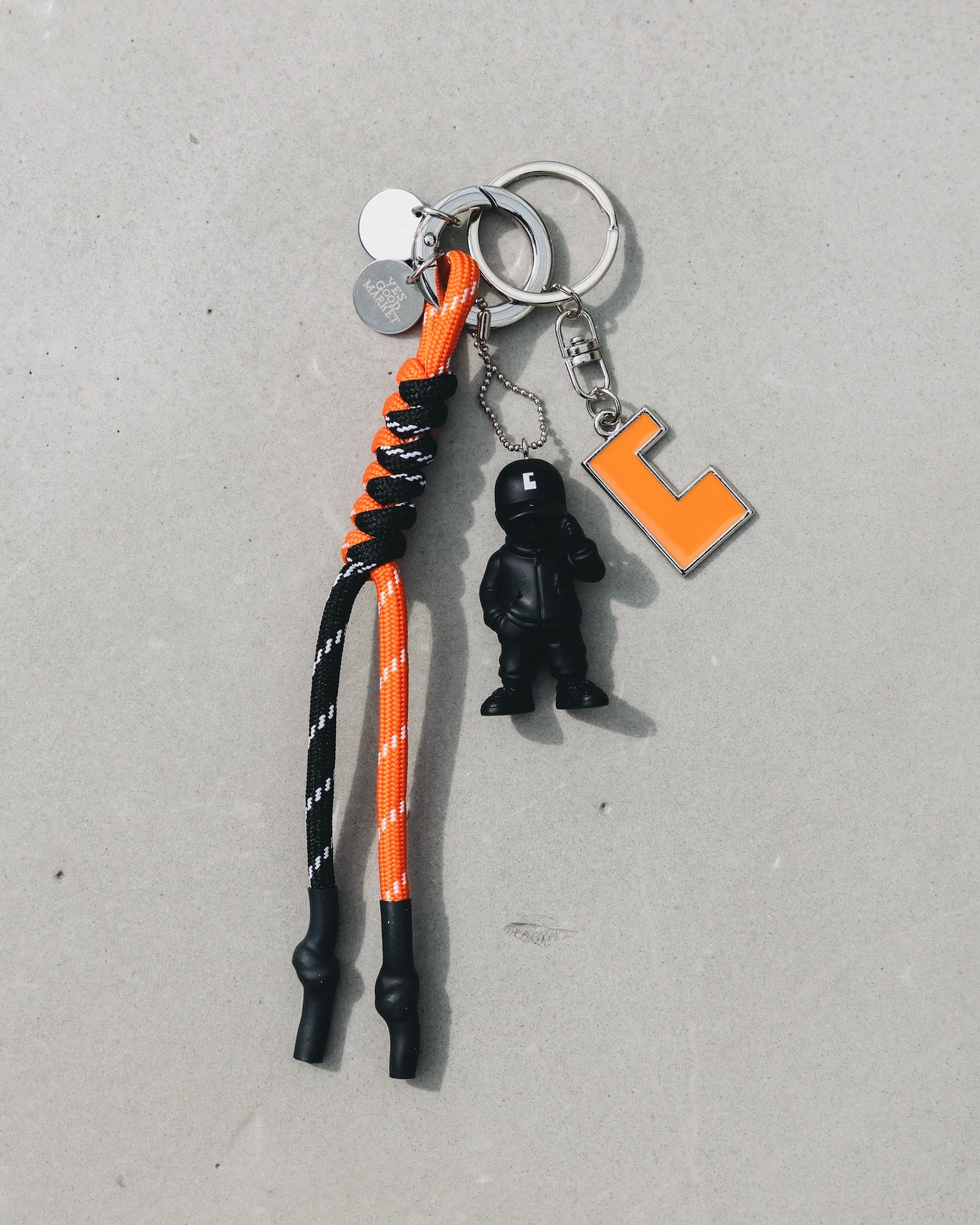 CLESSTE キーホルダー　3点セット LOGO KEY HOLDER 001 (ORANGE)