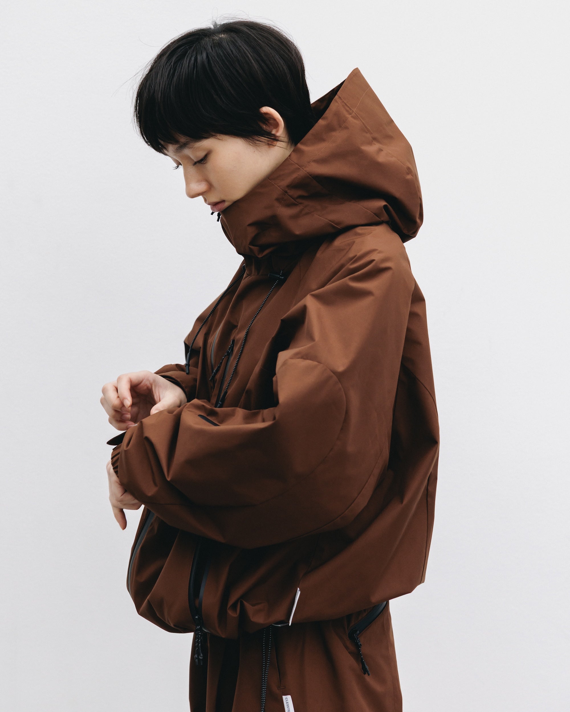 +phenix WINDSTOPPER® by GORE-TEX LABS CITY MOUNTAIN JACKET (CHOCOLATE BROWN)
