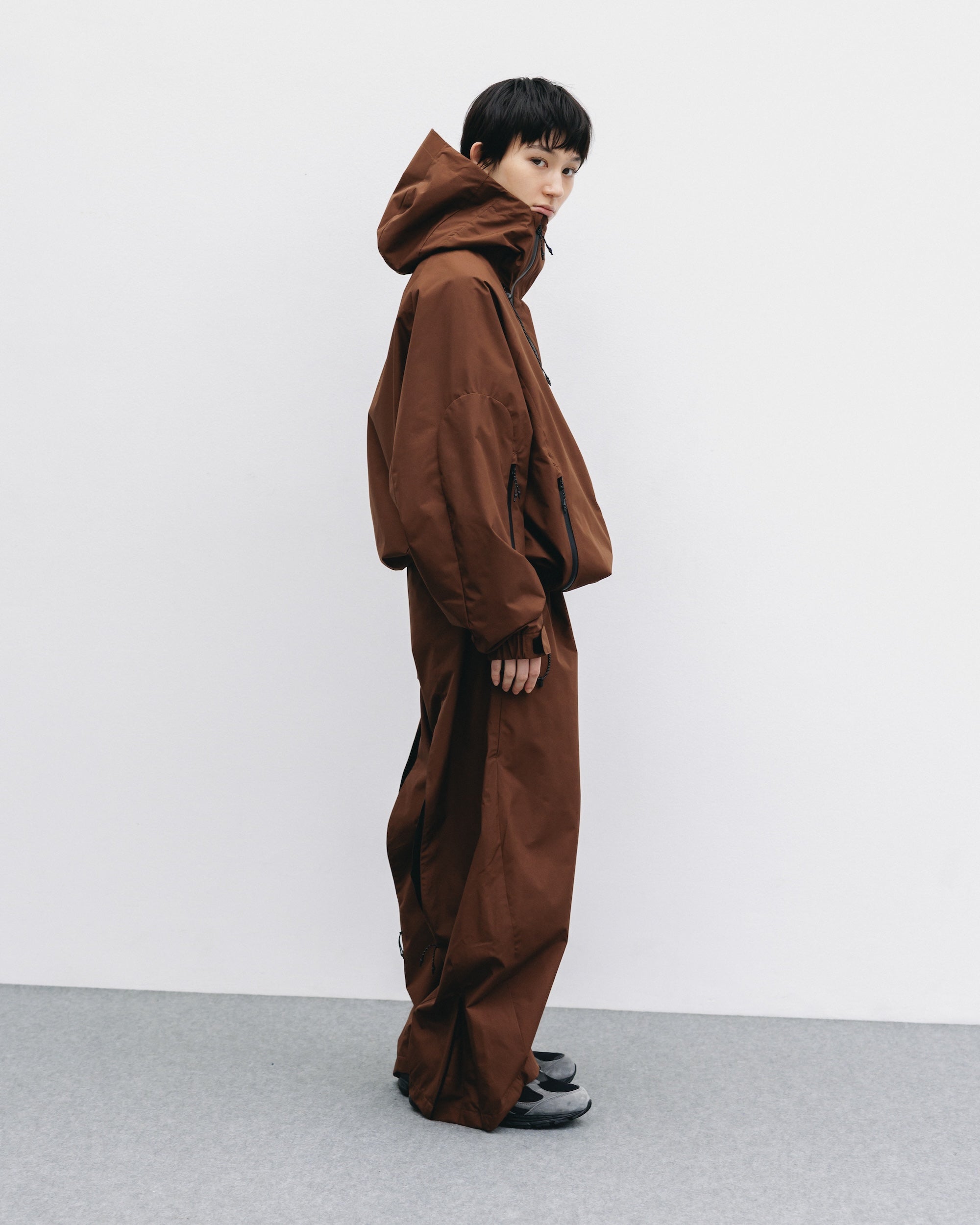 +phenix WINDSTOPPER® by GORE-TEX LABS CITY MOUNTAIN JACKET (CHOCOLATE BROWN)