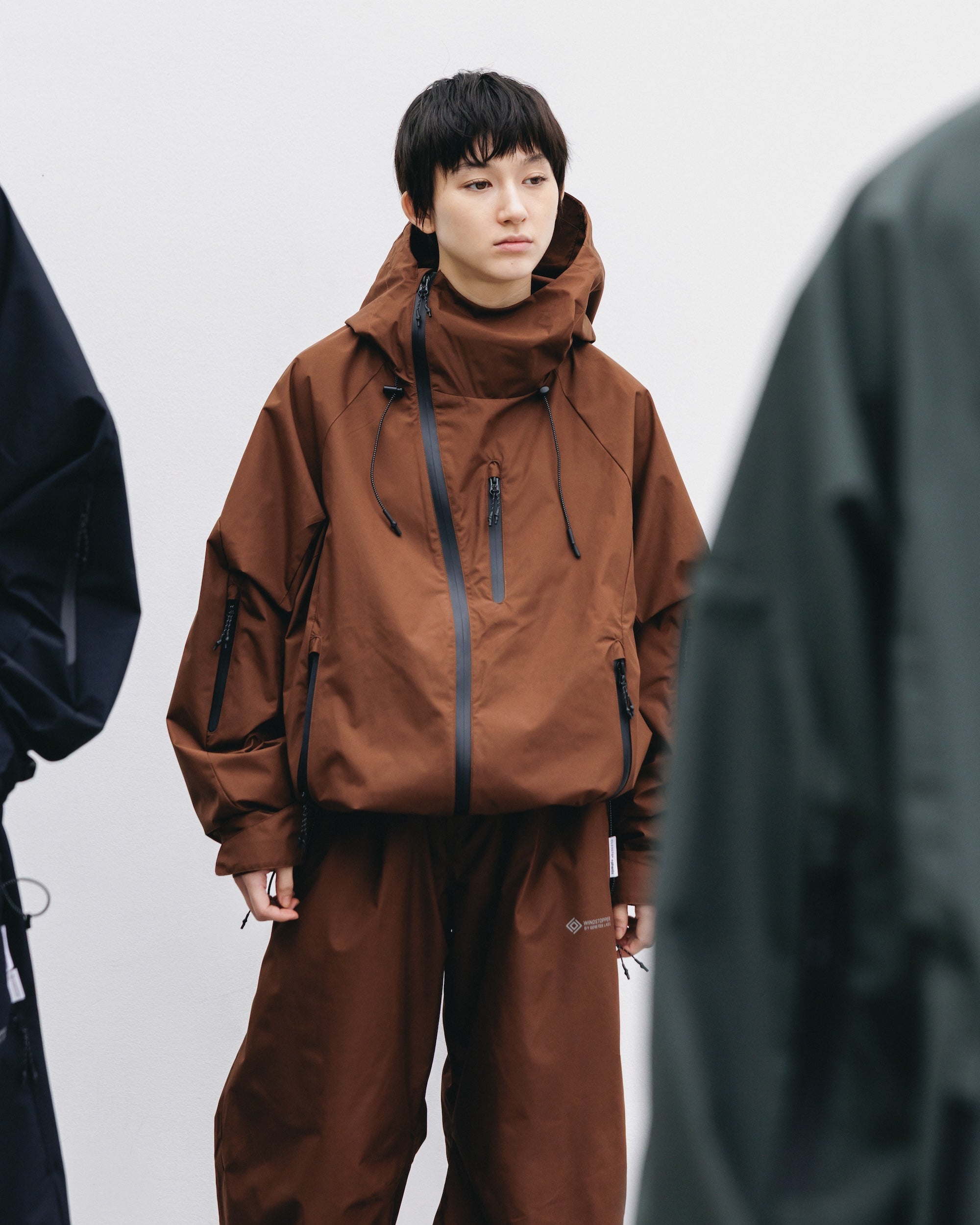 +phenix WINDSTOPPER® by GORE-TEX LABS CITY MOUNTAIN JACKET (CHOCOLATE BROWN)