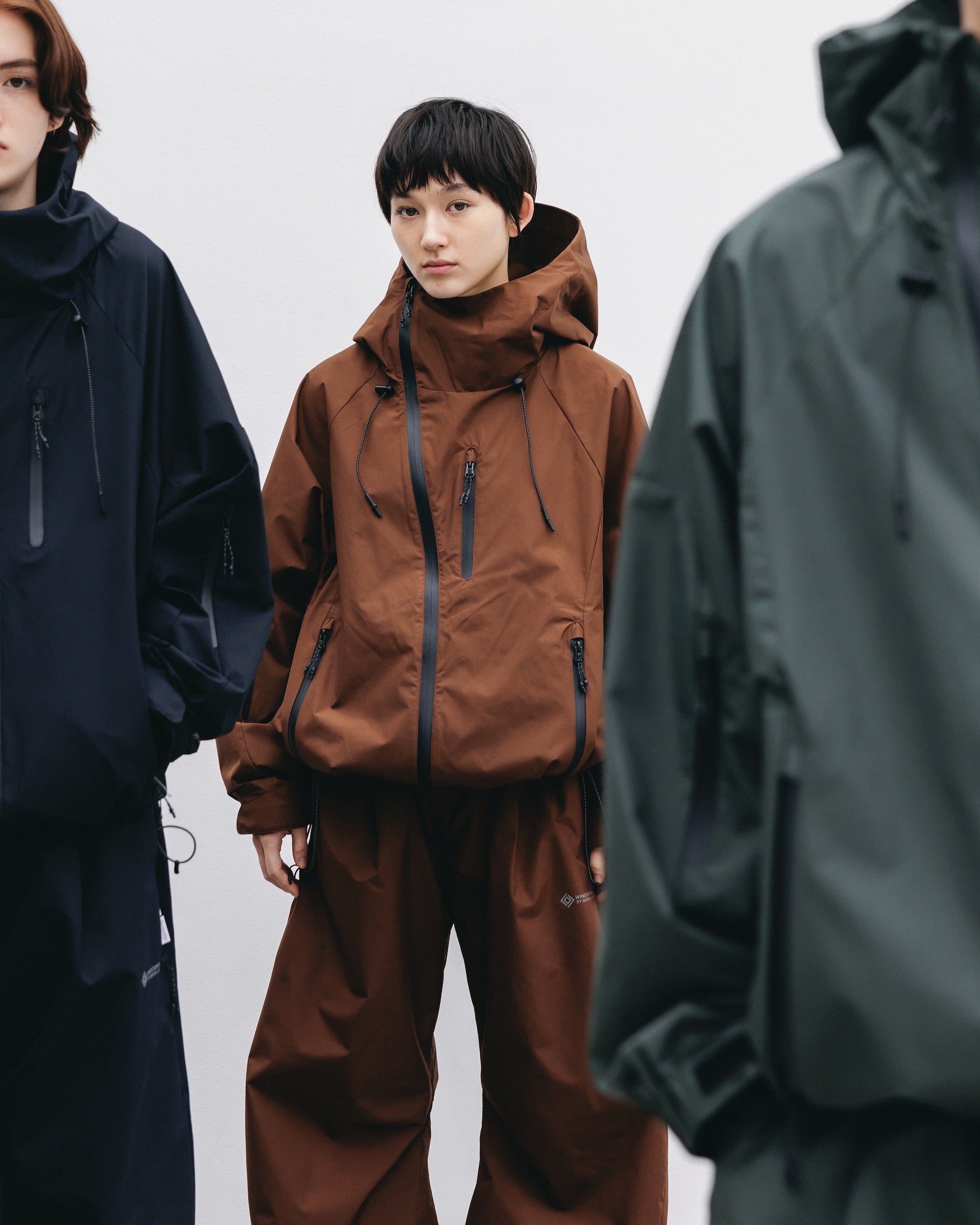 +phenix WINDSTOPPER® by GORE-TEX LABS CITY MOUNTAIN JACKET (CHOCOLATE BROWN)