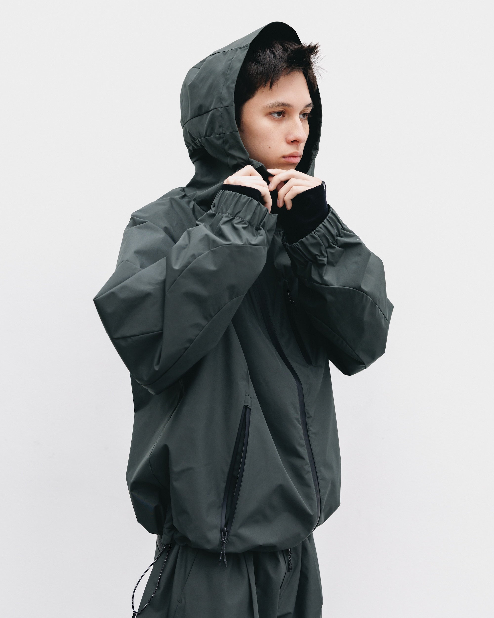 +phenix WINDSTOPPER® by GORE-TEX LABS CITY MOUNTAIN JACKET (ASPHALT GRAY)