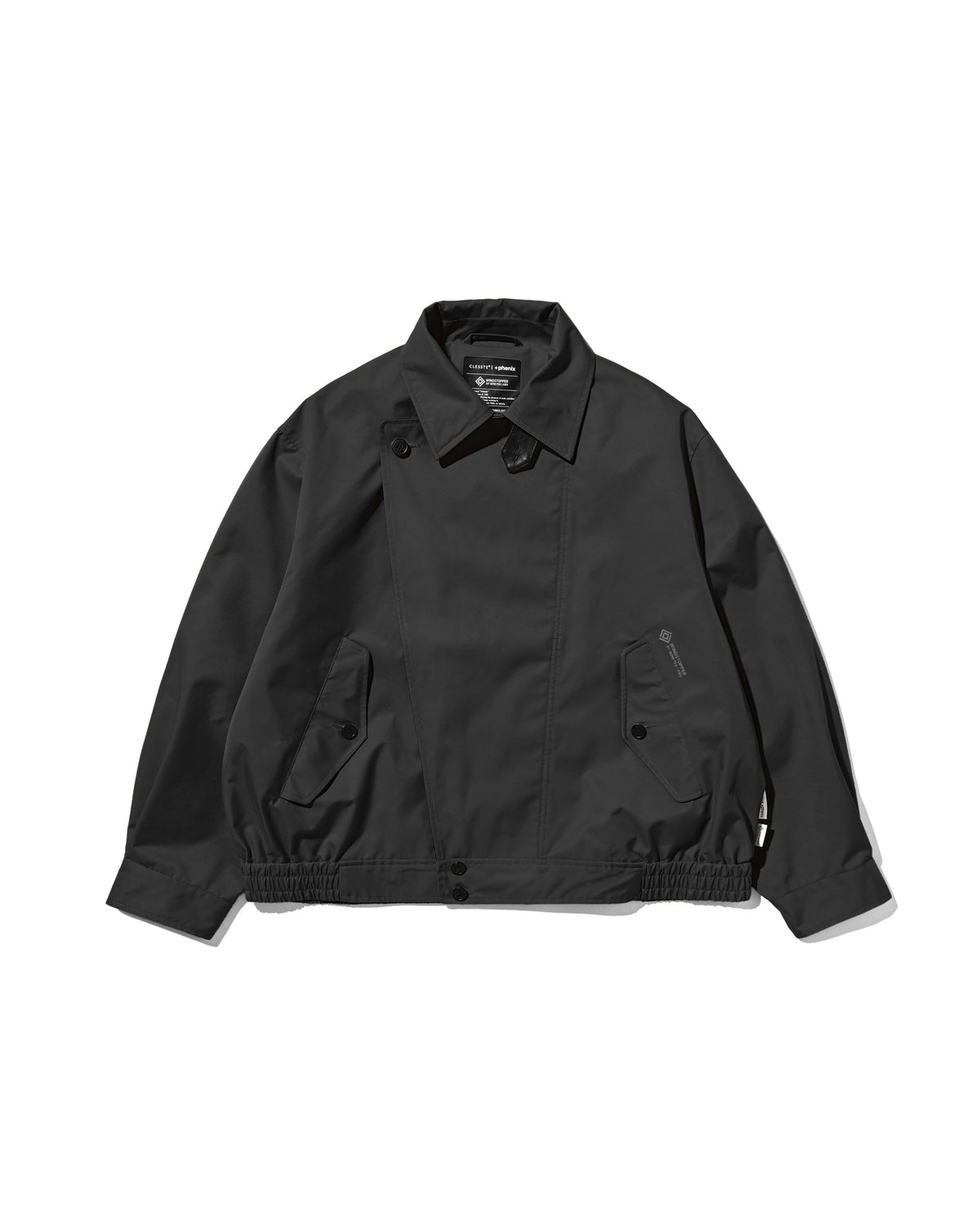 【10.24 SAT 20:00- IN STOCK】 +phenix WINDSTOPPER® by GORE-TEX LABS TWILL CITY DOUBLE FLAP JACKET (SHADOW GRAY)