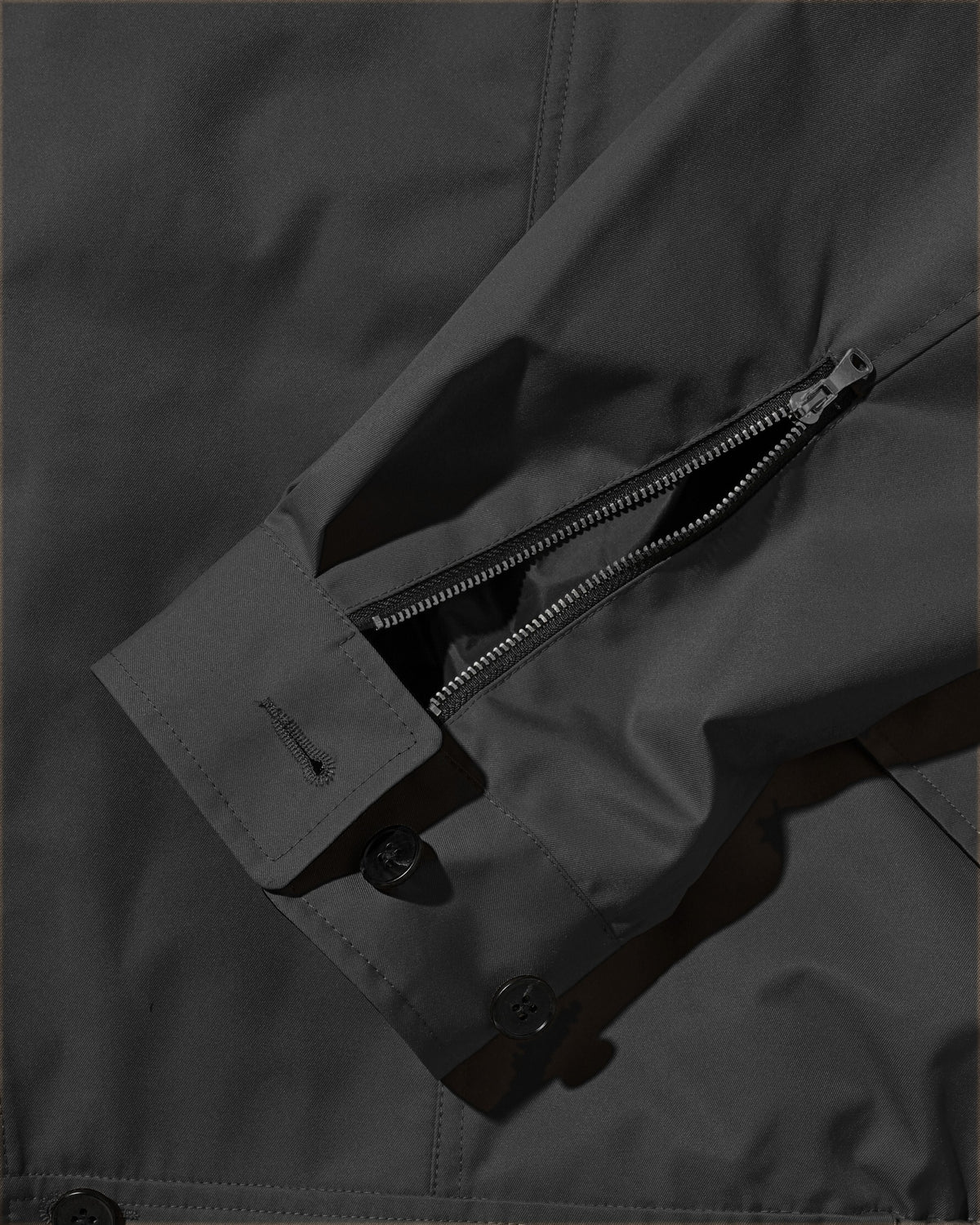 【10.24 SAT 20:00- IN STOCK】 +phenix WINDSTOPPER® by GORE-TEX LABS TWILL CITY DOUBLE FLAP JACKET (SHADOW GRAY)