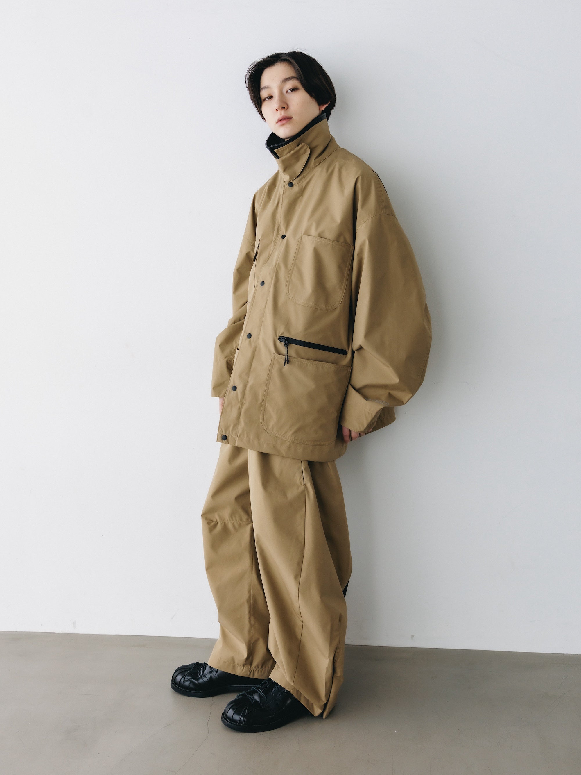 +phenix WINDSTOPPER® BY GORE-TEX LABS CITY STORAGE COVERALL JACKET (CAMEL BEIGE)