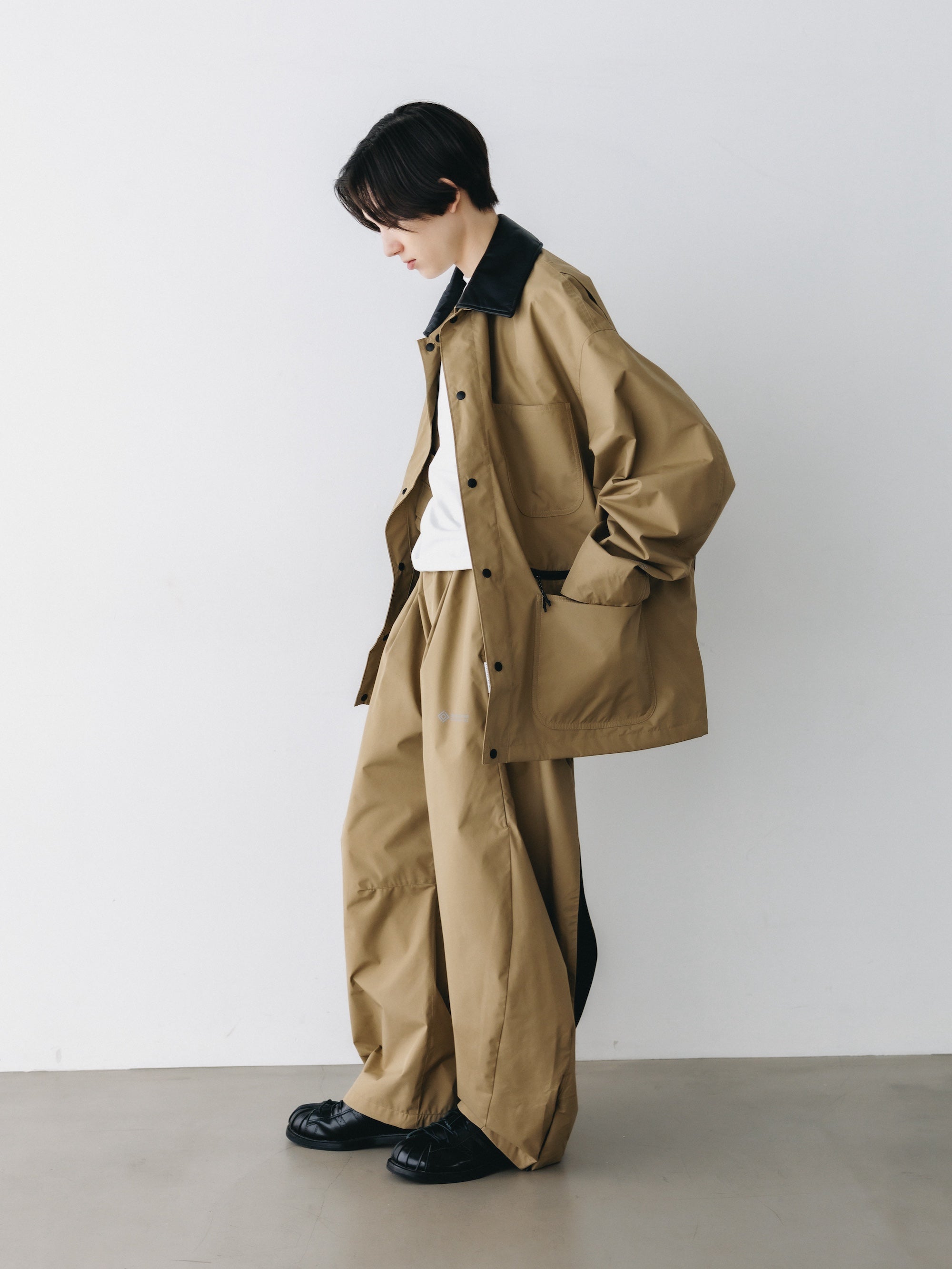 +phenix WINDSTOPPER® BY GORE-TEX LABS CITY STORAGE COVERALL JACKET (CAMEL BEIGE)