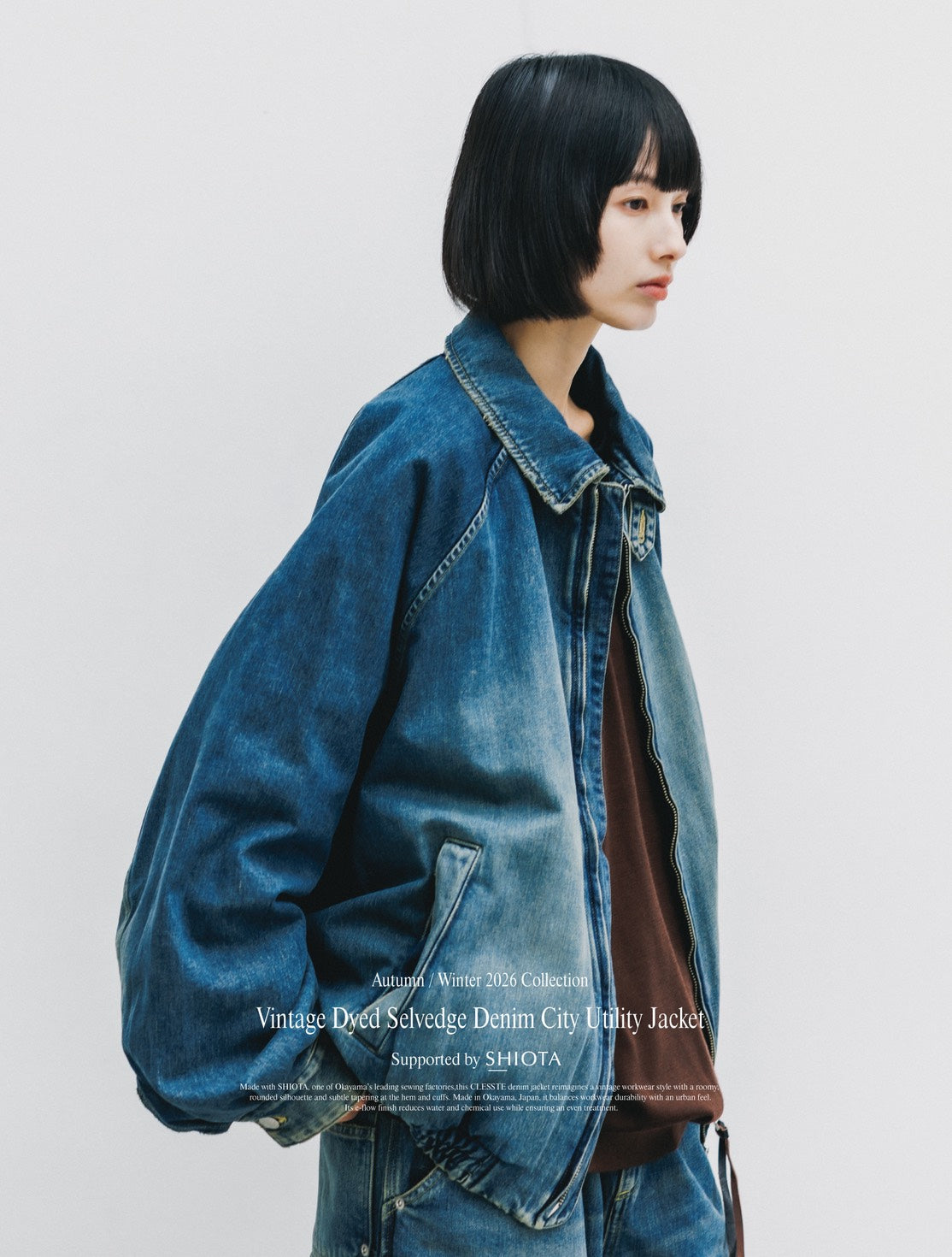 CLESSTEの デニムジャケットとデニムパンツ CLESSTE