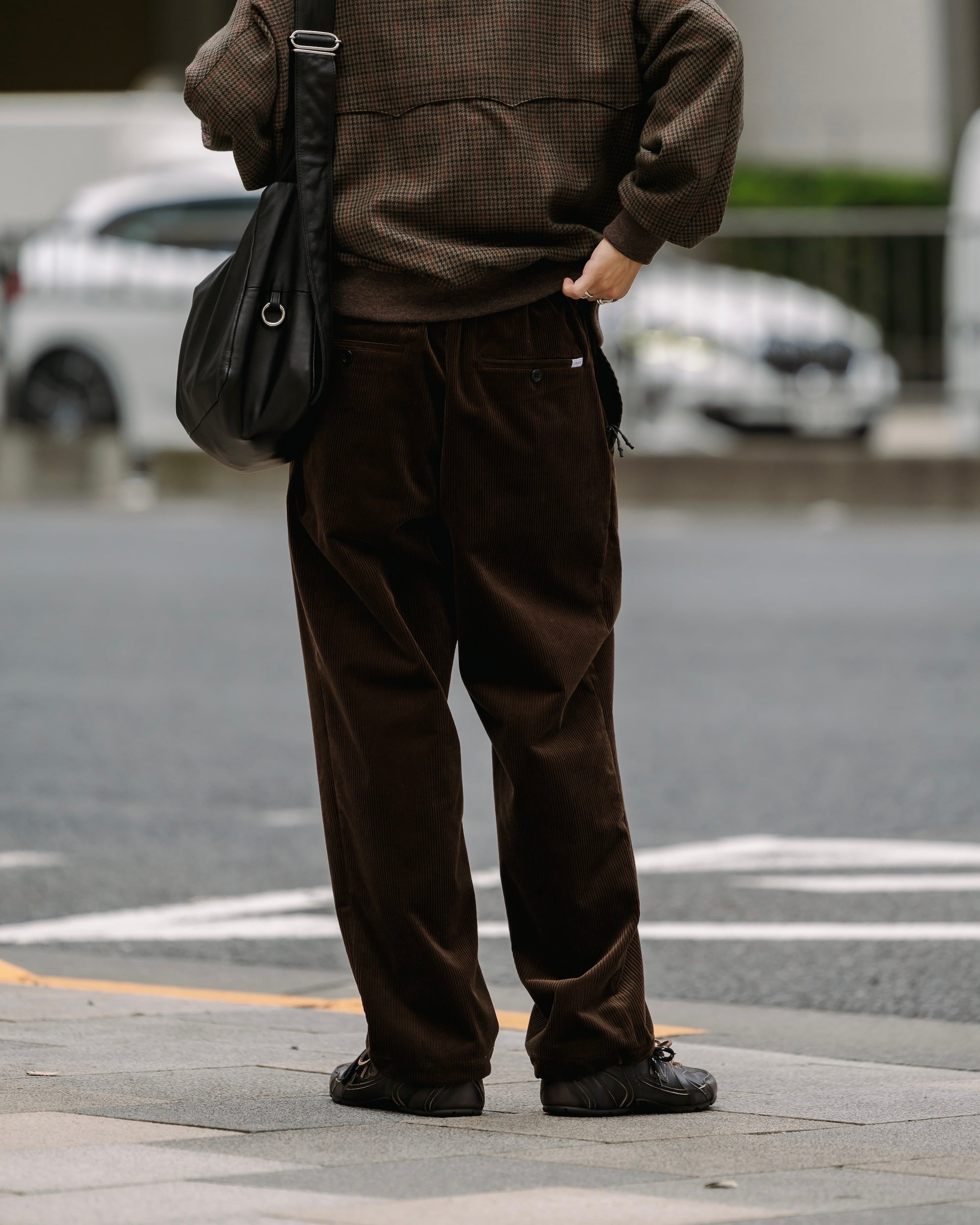 【10.14 MON 20:00- IN STOCK】WOOL CORDUROY ACTIVE CITY STORAGE TAPERED PANTS