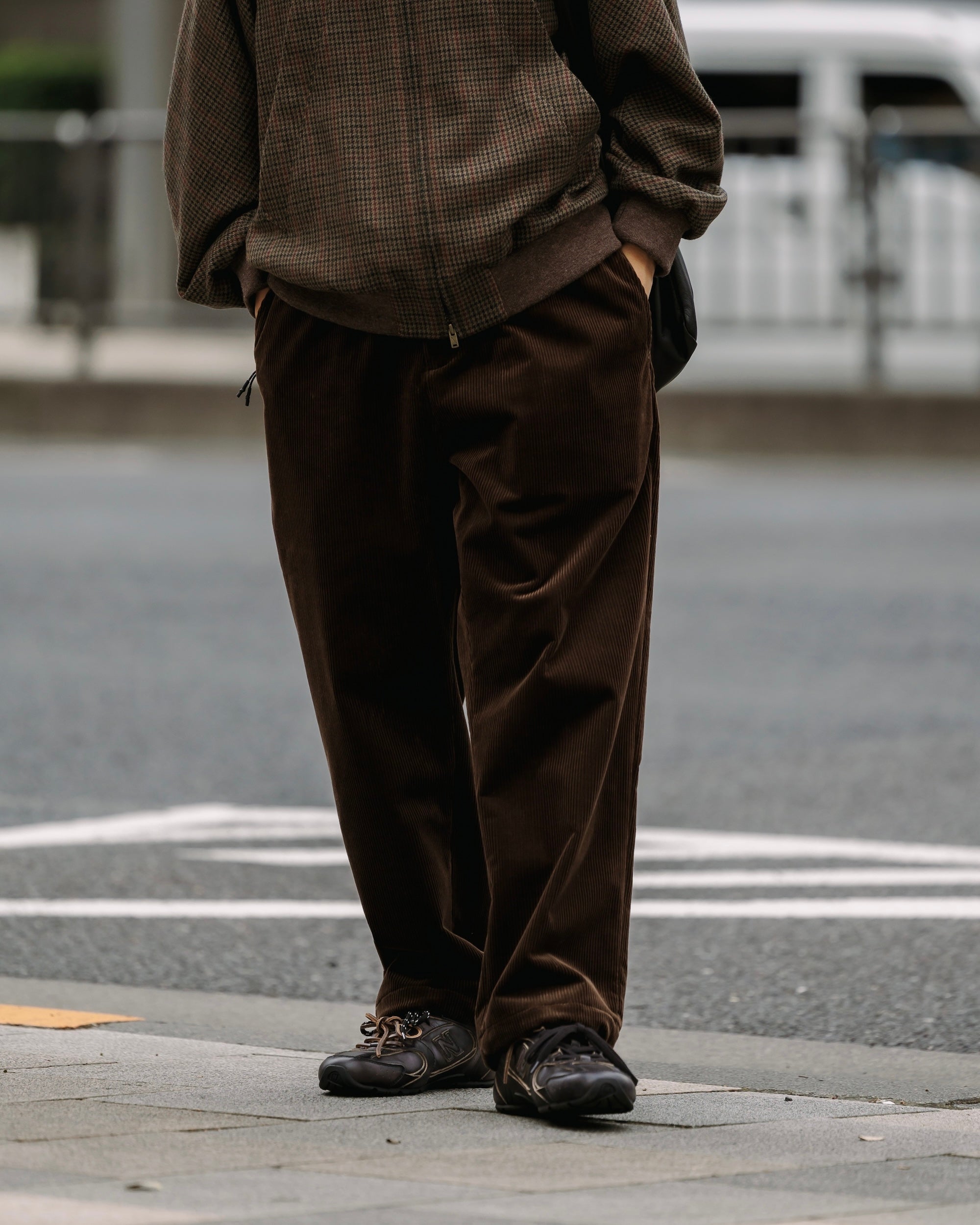 【10.14 MON 20:00- IN STOCK】WOOL CORDUROY ACTIVE CITY STORAGE TAPERED PANTS