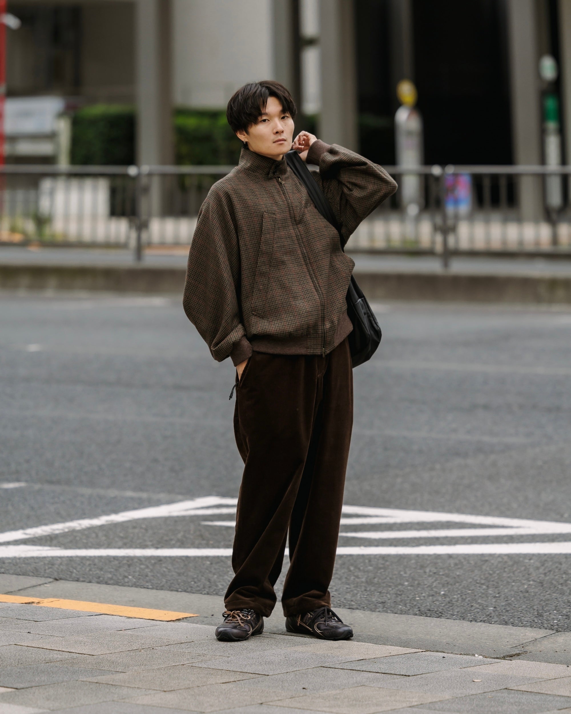 【10.14 MON 20:00- IN STOCK】WOOL CORDUROY ACTIVE CITY STORAGE TAPERED PANTS