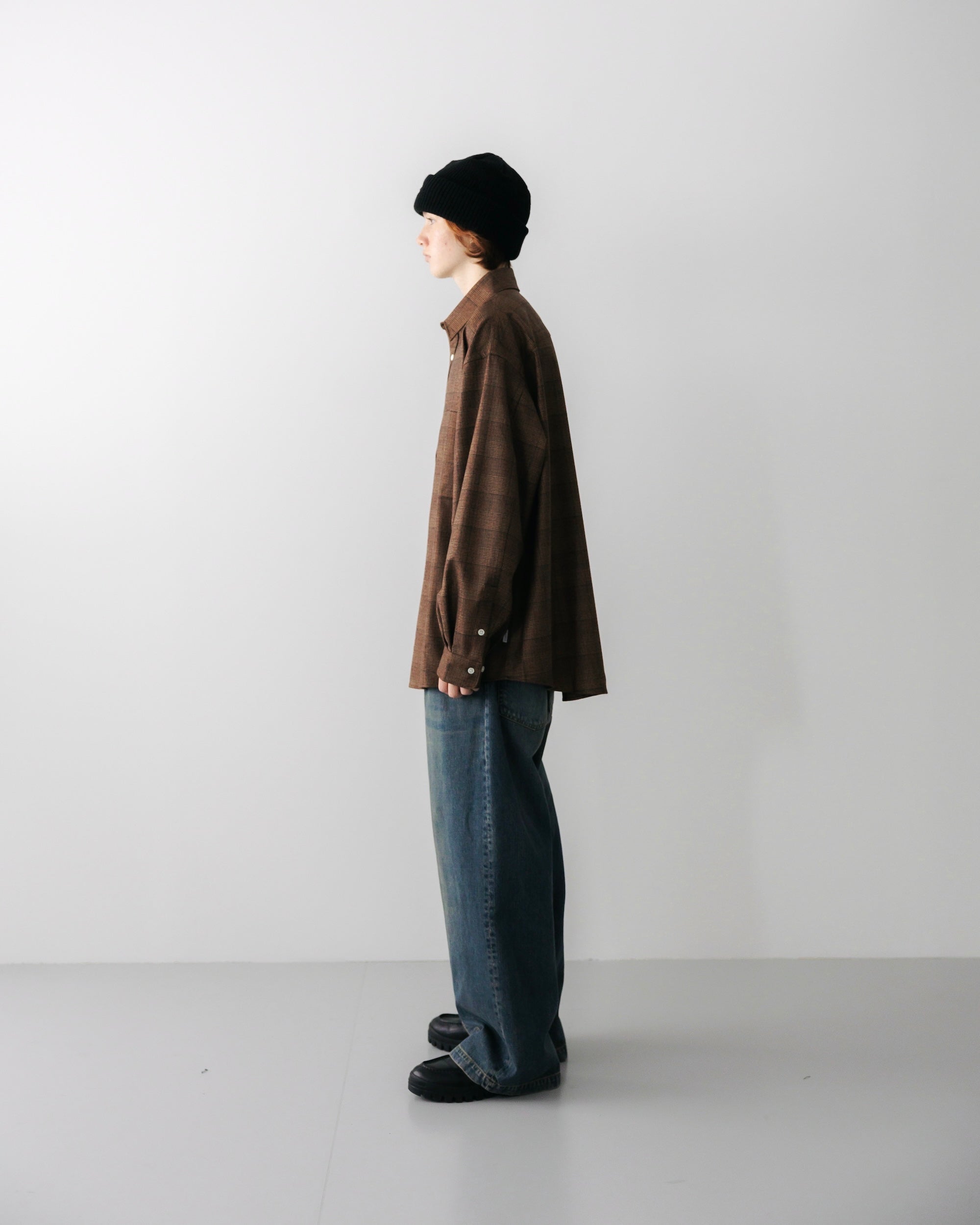 【10.23 WED 20:00- IN STOCK】VINTAGE WASH SELVEDGE DENIM WIDE PANTS