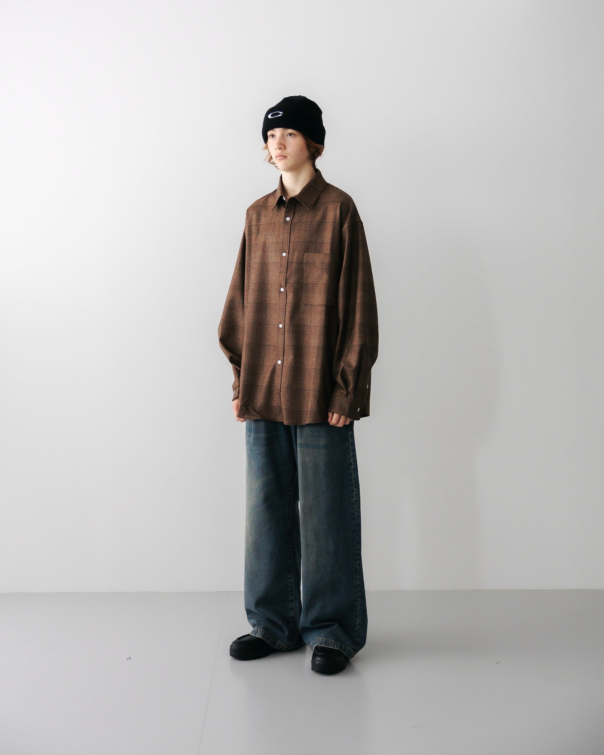 [LIMITED ITEMS] MASSIVE KNIT L/S SHIRT